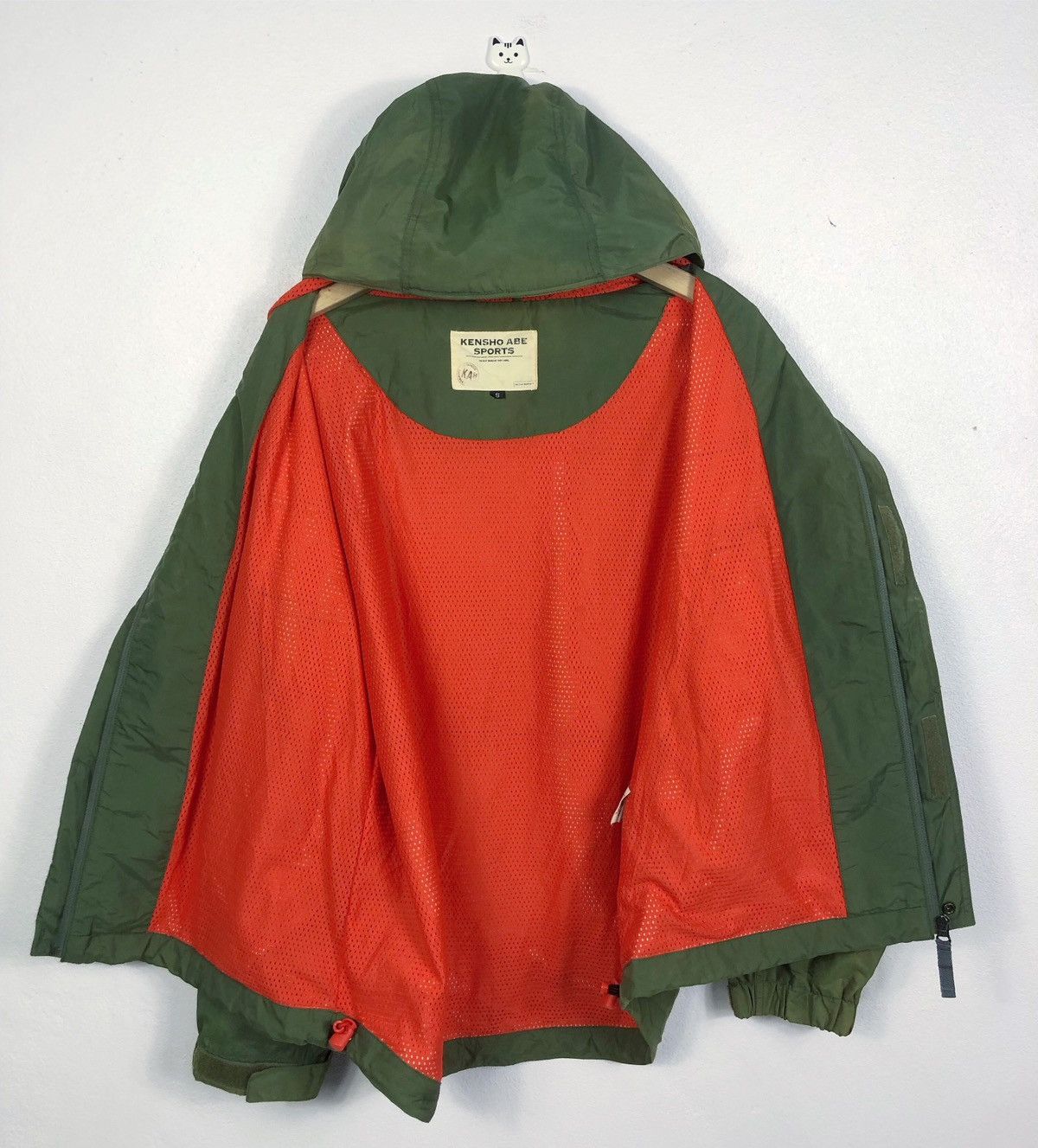 Japanese Brand × Kensho Abe × Vintage Rare Vintage Kensho Abe Sports Hoodie Jacket Size US S / EU 44-46 / 1 - 9 Thumbnail