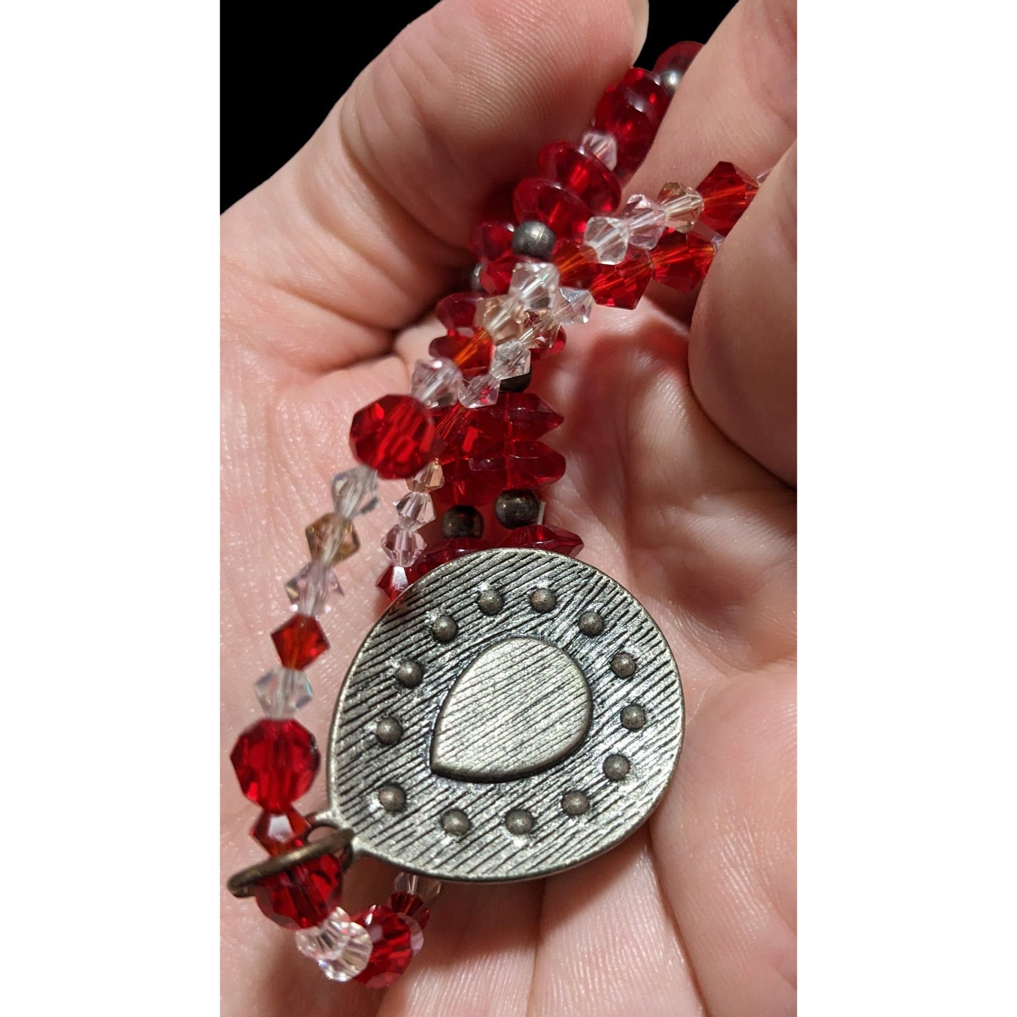 Other Vampire Glam Glass Beaded Teardrop Necklace Size ONE SIZE - 12 Thumbnail