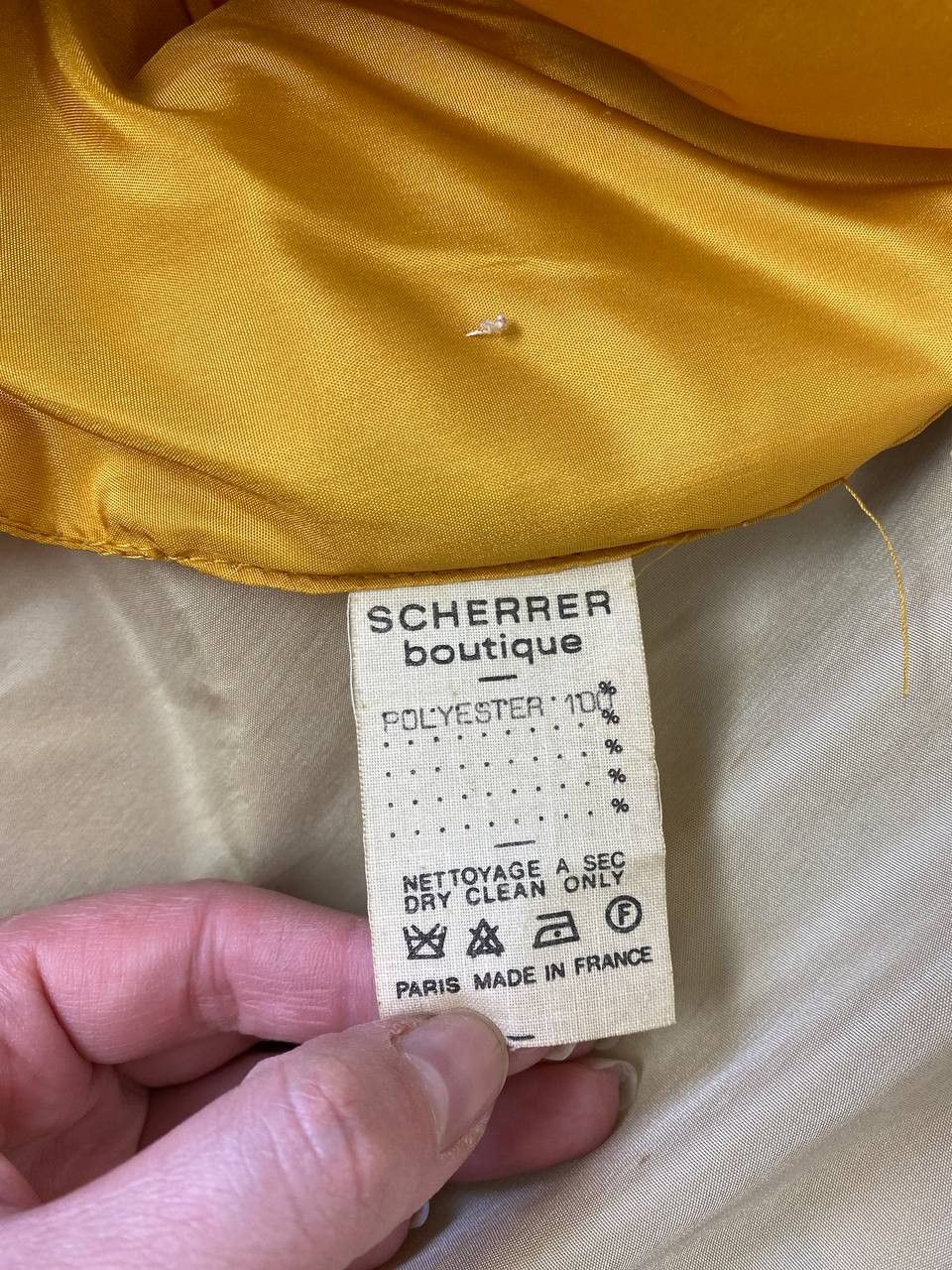 Jean-Louis Scherrer Vintage J-L Scherrer Paris Nylon Cropped Jacket Size M / US 6-8 / IT 42-44 - 16 Thumbnail