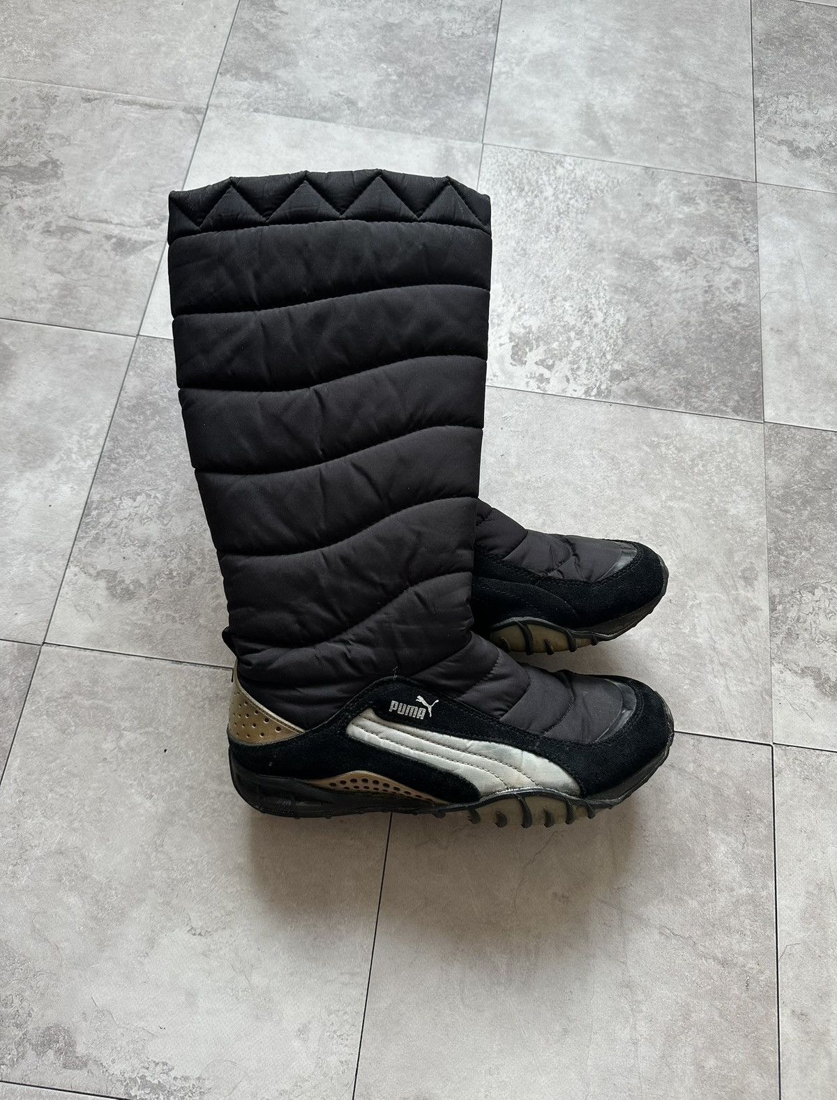 Puma OOs Puma Boxing Biker Racing Moto Winter Boots Shoes Sz 8,5 Size US 9 / IT 39 - 7 Thumbnail