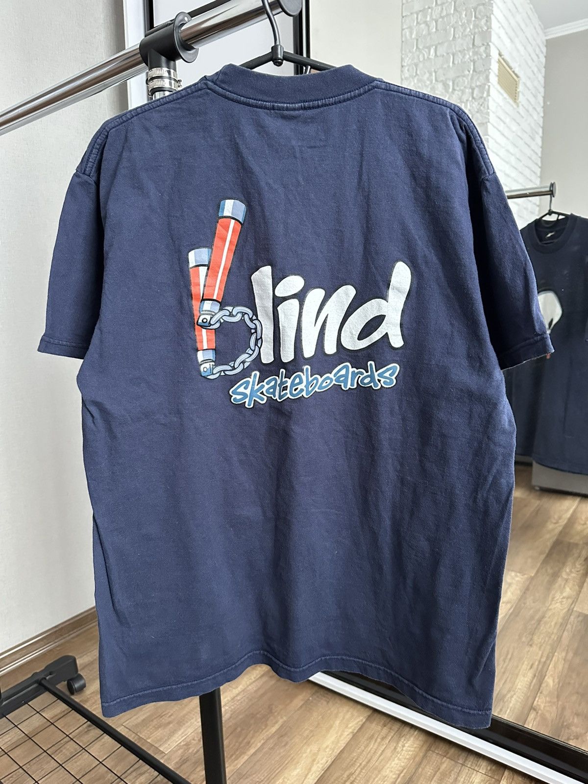 Blind Skateboards Blind Skateboards Vintage T-Shirt Tee 90s Size US L / EU 52-54 / 3 - 6 Thumbnail