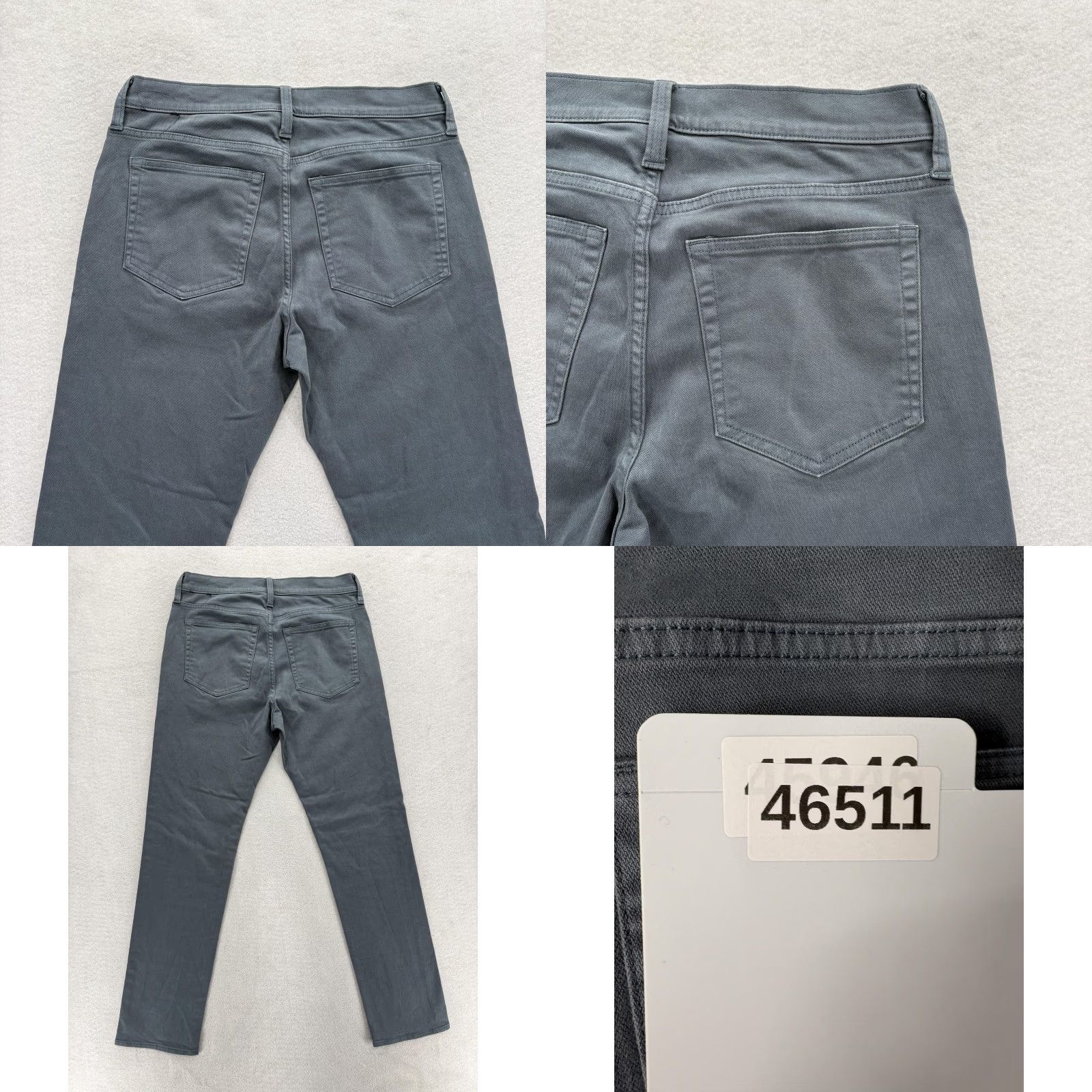 J.Crew J.CREW Garment Dyed Five Pocket Pants Mens 29x30 Blue Stretch Straight Preppy Jeans Regular Inseam 30in 29 Waist Flex Straight Mens Size US 29 - 9 Thumbnail