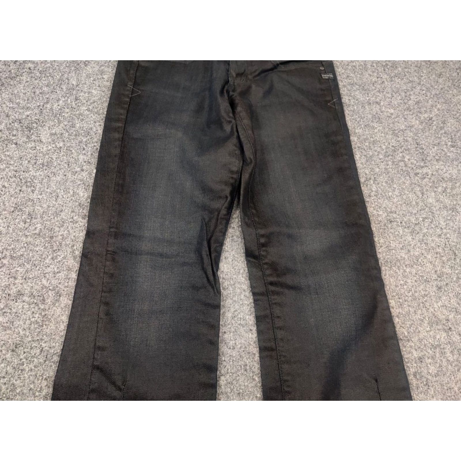 G-Star G Star Raw Elect Straight Jeans 29 Women Blue Low rise 5-Pocket Denim Vintage Y2K Style Stars Brand: G-Star Size 29" - 4 Thumbnail