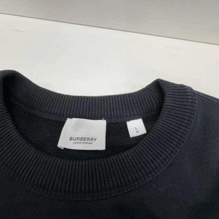 Burberry Burberry Burberry Logo Sweatshirt for Men in Black-2507 Size US L / EU 52-54 / 3 - 5 Thumbnail