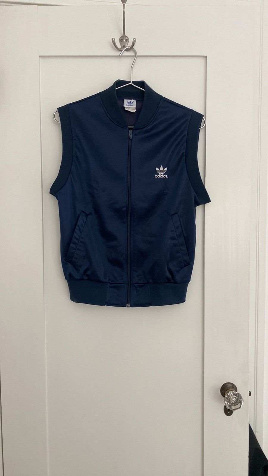 Adidas × Vintage Vintage zip track vest Size US M / EU 48-50 / 2 - 1 Thumbnail