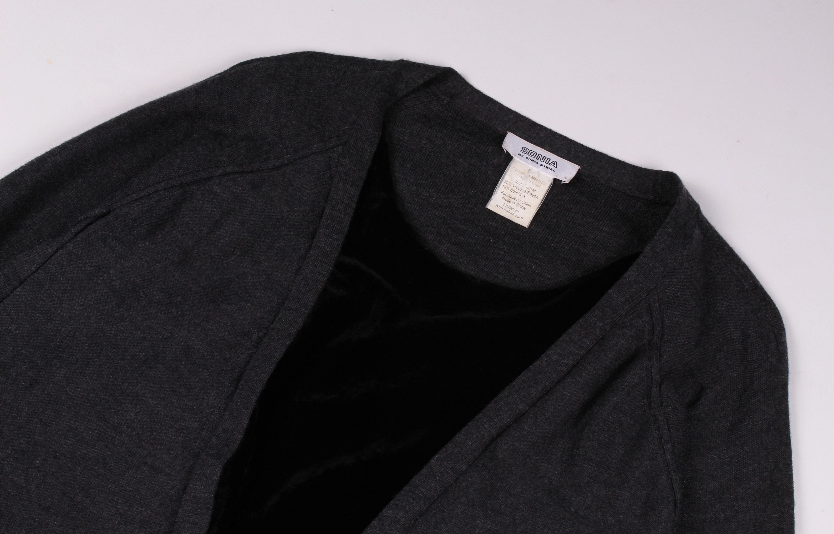 Sonia Rykiel Sonia Rykiel Vintage Open Cardigan Dress Size L / US 10 / IT 46 - 7 Thumbnail