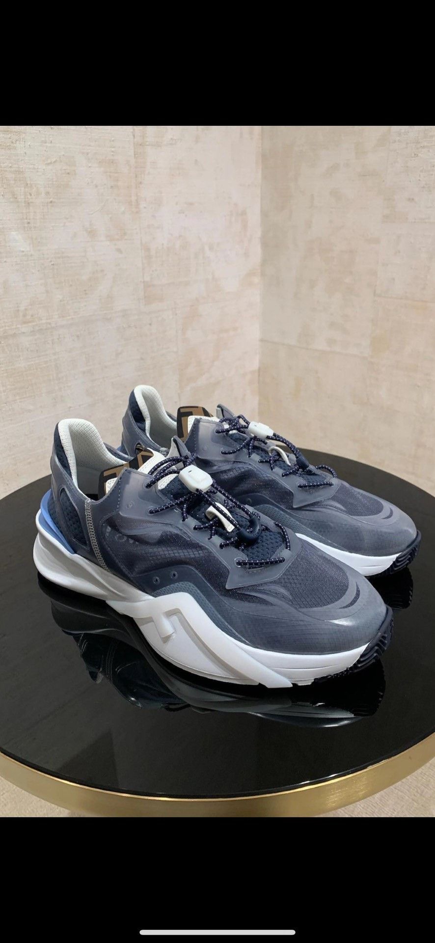 Fendi Fendi Flow Transparent Men's Sneakers Size US 6 / EU 39 - 1 Thumbnail