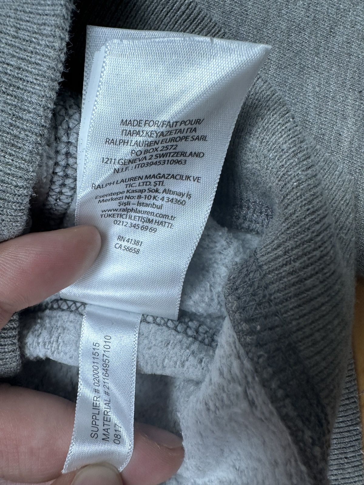 Ralph Lauren Ralph Lauren Sweater Gray Size M Size M / US 6-8 / IT 42-44 - 6 Thumbnail