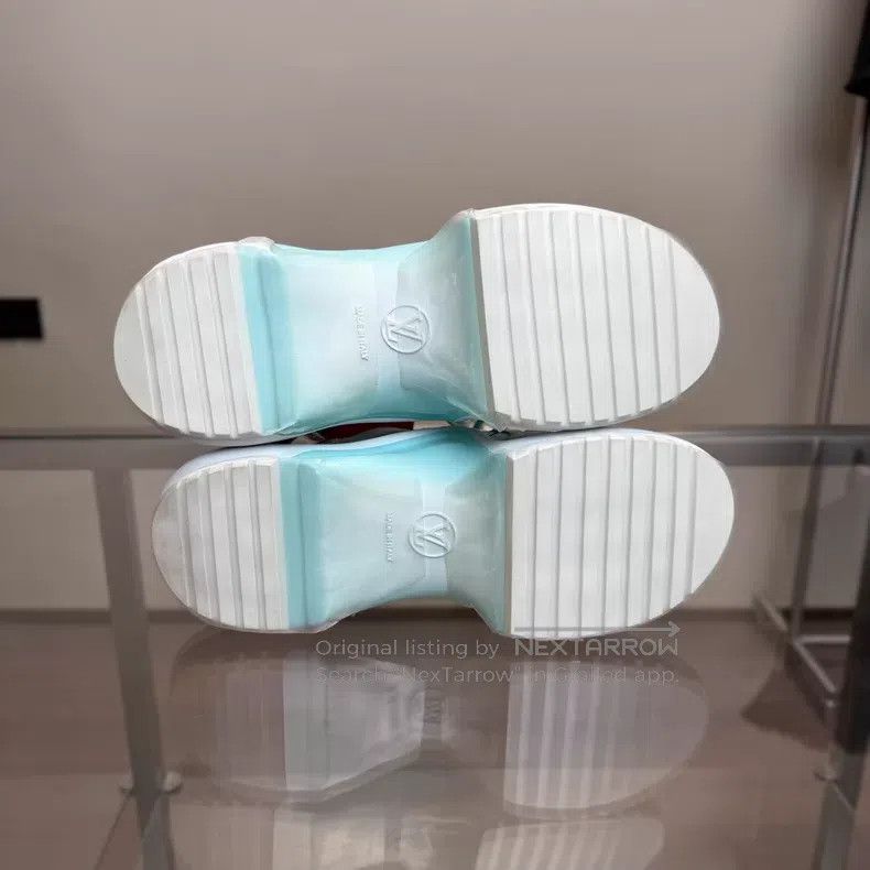 Louis Vuitton Louis Vuitton Archlight 1.0 Mint Green shoes Size US 8 / IT 38 - 7 Thumbnail