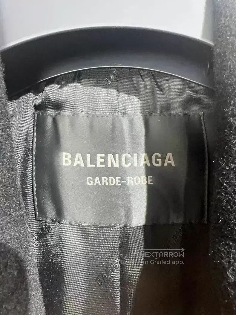 Balenciaga Balenciaga Black Cashmere Coat Size US S / EU 44-46 / 1 - 3 Thumbnail