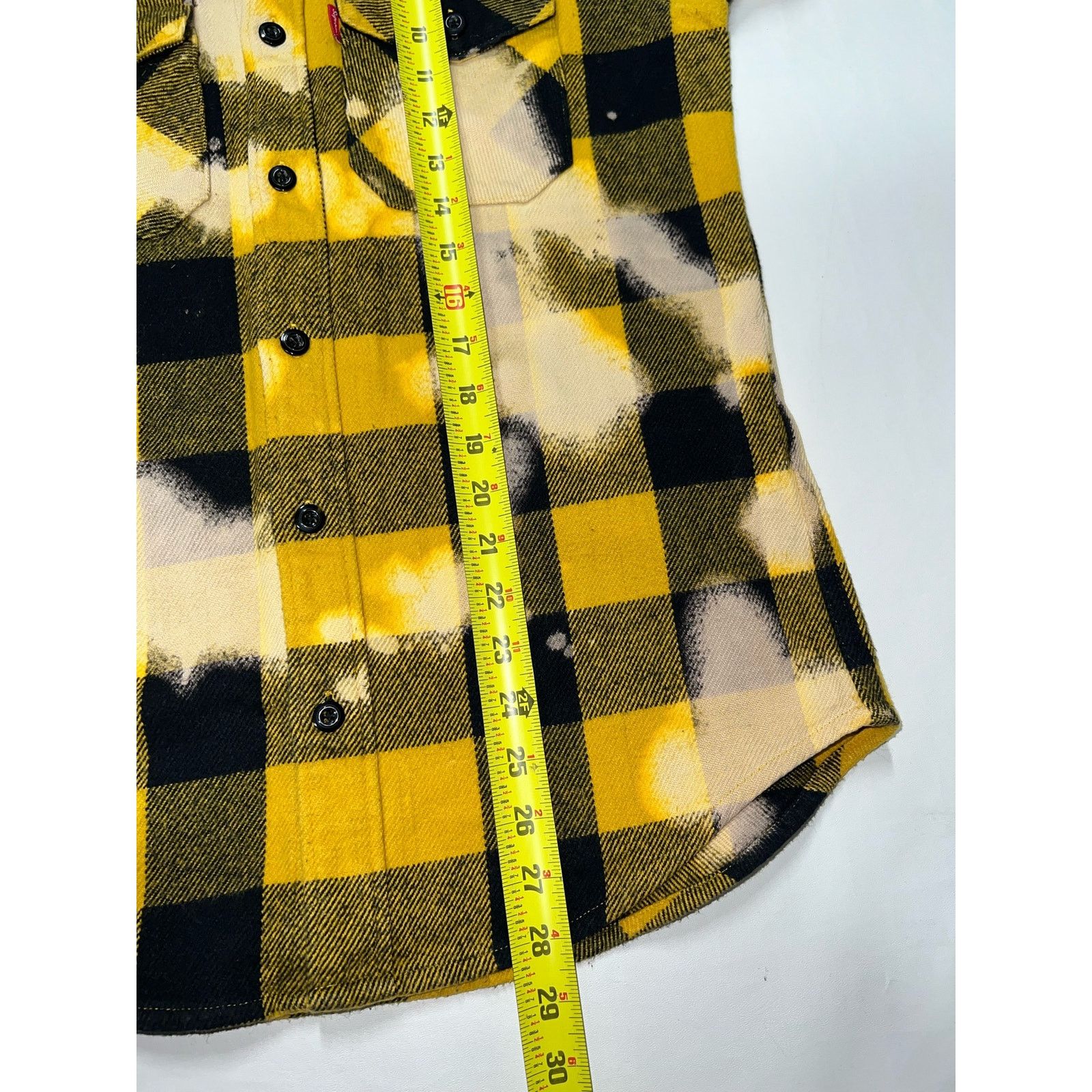 Supreme Supreme FW13 Bleached Buffalo Heavyweight Flannel Size US S / EU 44-46 / 1 - 7 Thumbnail