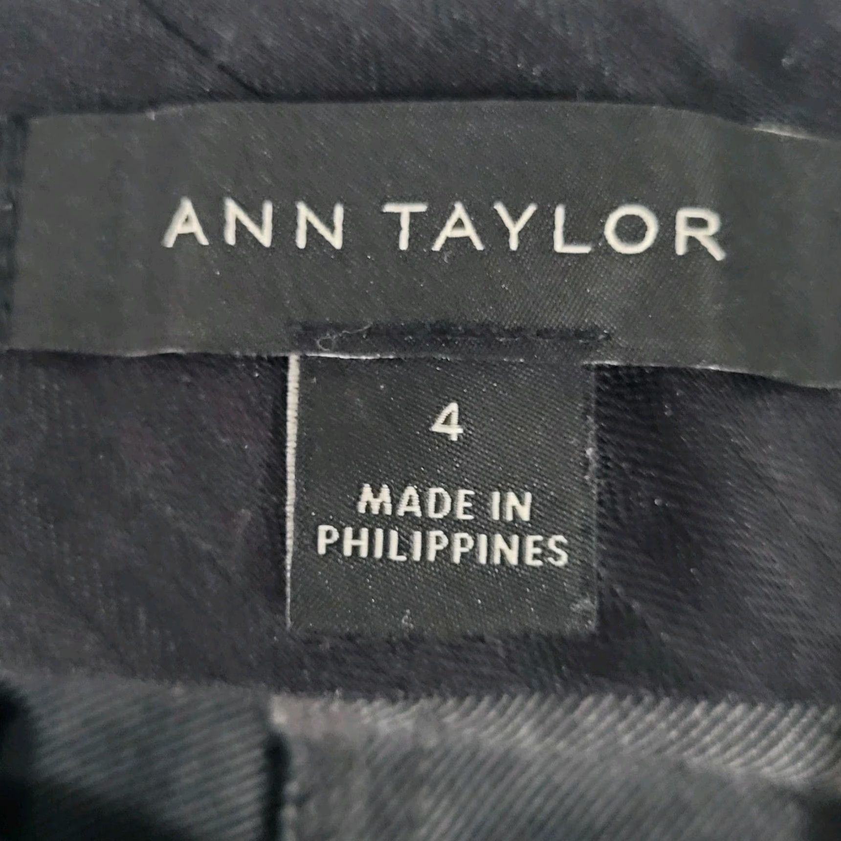 Ann Taylor Ann Taylor Grey Straight Pants Slacks Women Size 4 30x27 Size 27" / US 4 / IT 40 - 3 Thumbnail