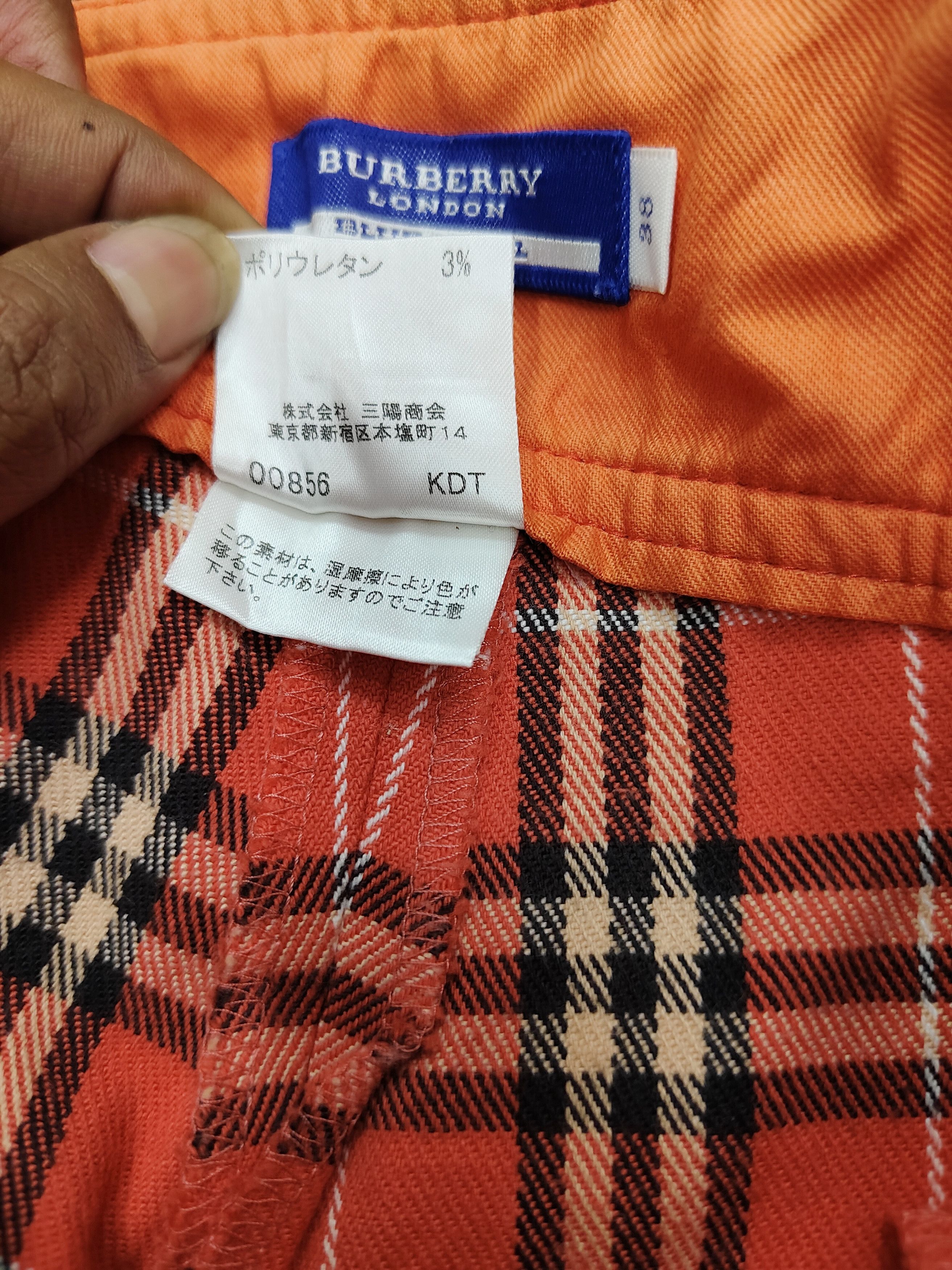 Burberry 00s Burberry🇬🇧 Punk Preppy Style Check Plaid Cropped Pants Size 28" / US 6 / IT 42 - 7 Thumbnail