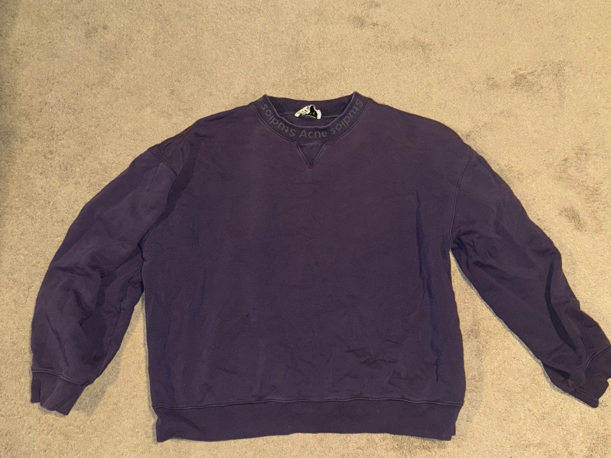 Acne Studios Acne Studios Mock Neck Sweatshirt Size US XL / EU 56 / 4 - 1 Thumbnail