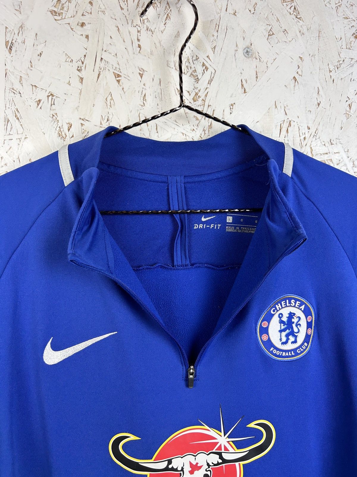 Chelsea Soccer Nike Chelsea FC 2017/18 Training Kit Long Sleeve Jersey Size US L / EU 52-54 / 3 - 6 Thumbnail
