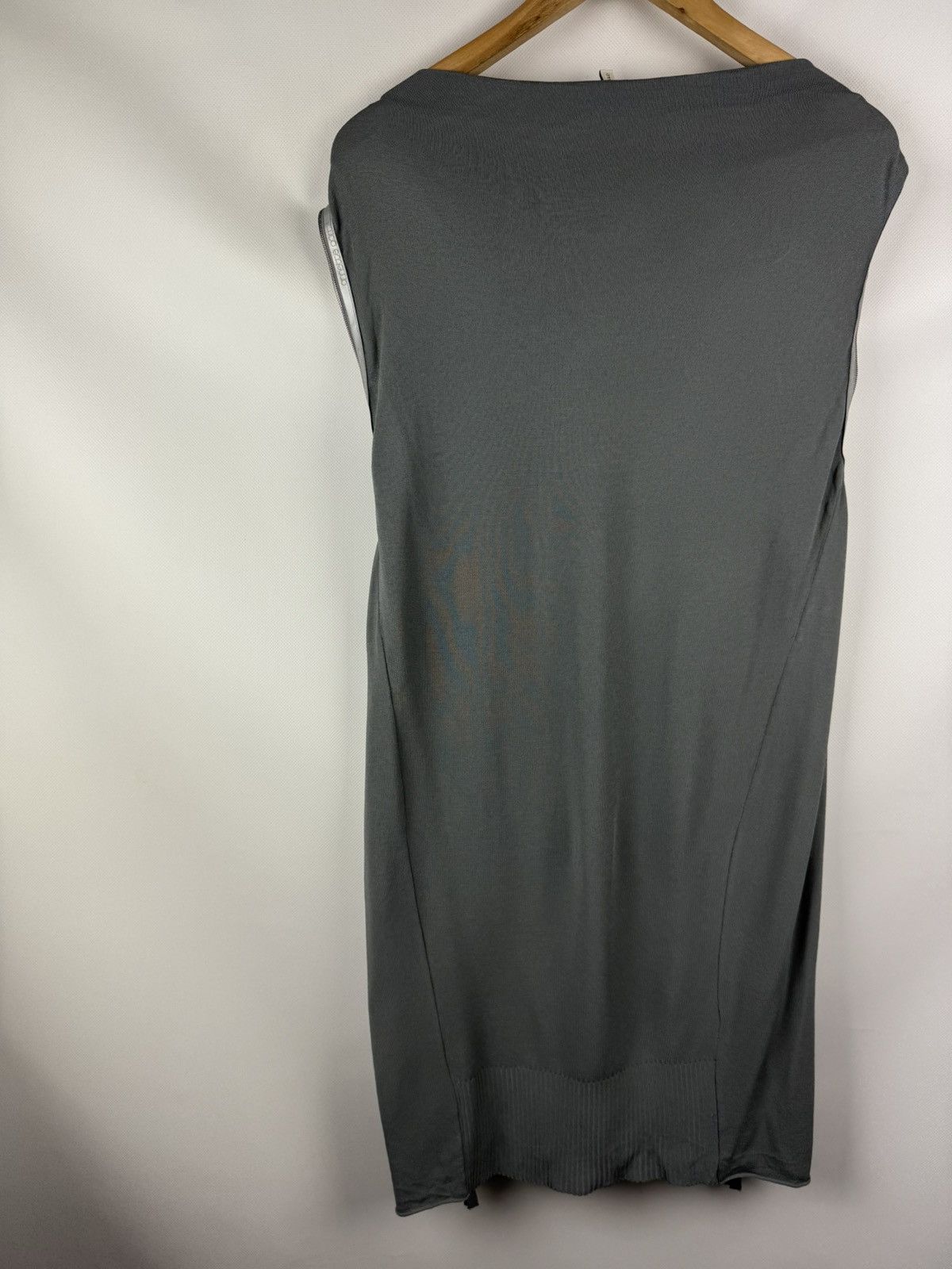 Annette Gortz Annette Gortz Avant-Garde Sleeveless Viscose Full Zip Dress Size S / US 4 / IT 40 - 13 Thumbnail