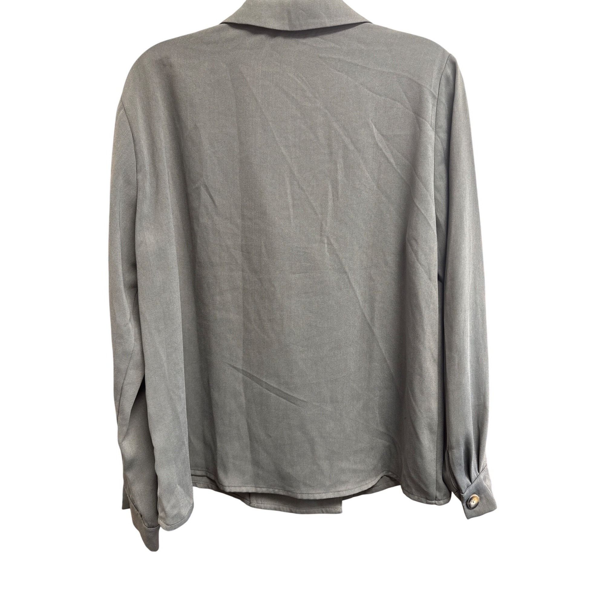 Other Elodie Womens Double-Breasted Blazer Jacket Large Polyester Size L / US 10 / IT 46 - 4 Thumbnail