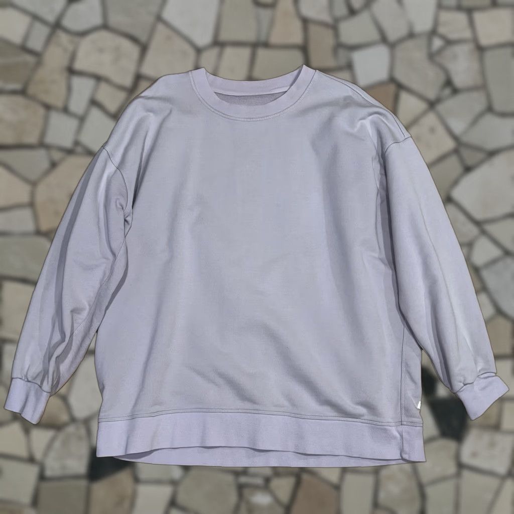 Lululemon Lululemon Perfectly Oversized Crew Long Sleeve Sweatshirt Lavender Women 14 Size XL / US 12-14 / IT 48-50 - 1 Thumbnail