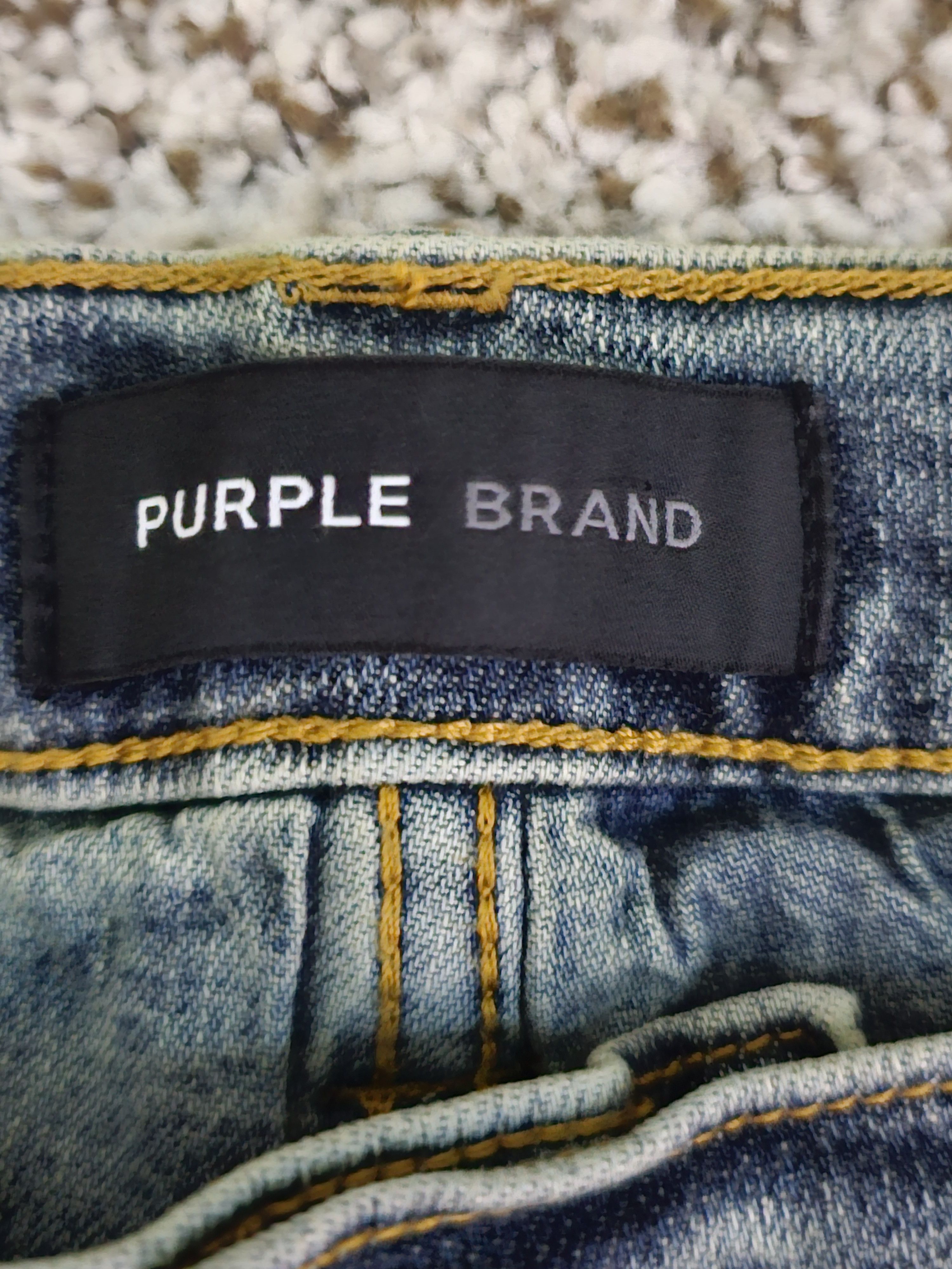Purple Brand Purple special edition monogram jeans Size US 36 / EU 52 - 6 Thumbnail