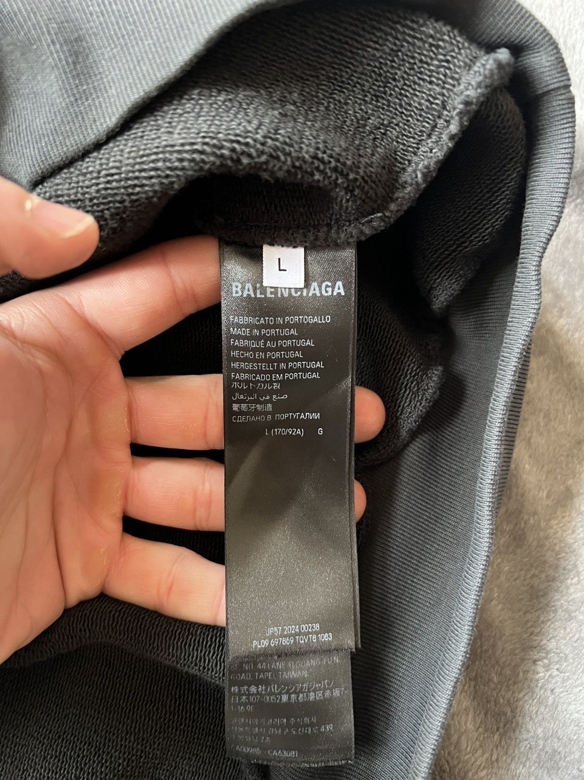 Balenciaga Balenciaga Active Wear Sweatshirt Size US L / EU 52-54 / 3 - 7 Thumbnail