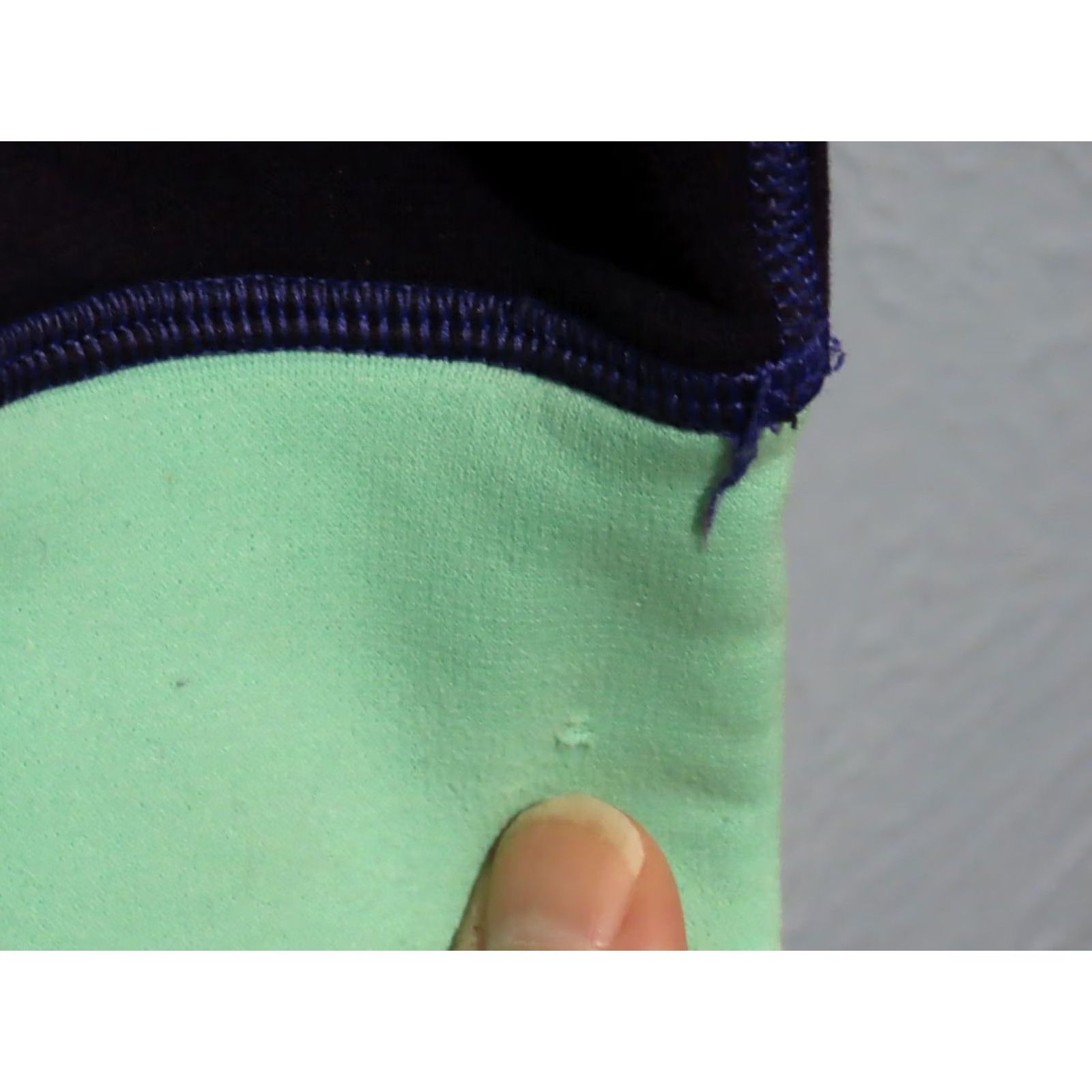 Nike Nike Therma Hoodie Womens XL Green Purple Fleece Raglan Swoosh Geometric Thumb Holes Pullover Size XL / US 12-14 / IT 48-50 - 5 Thumbnail