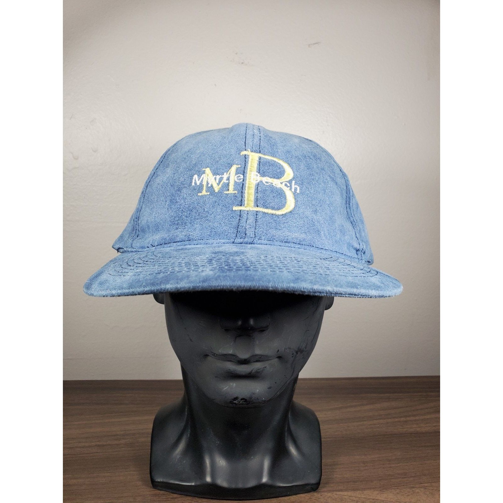 Vintage Myrtle Beach South Carolina Hat Snapback Cap Blue Ocean SC Size ONE SIZE - 4 Thumbnail
