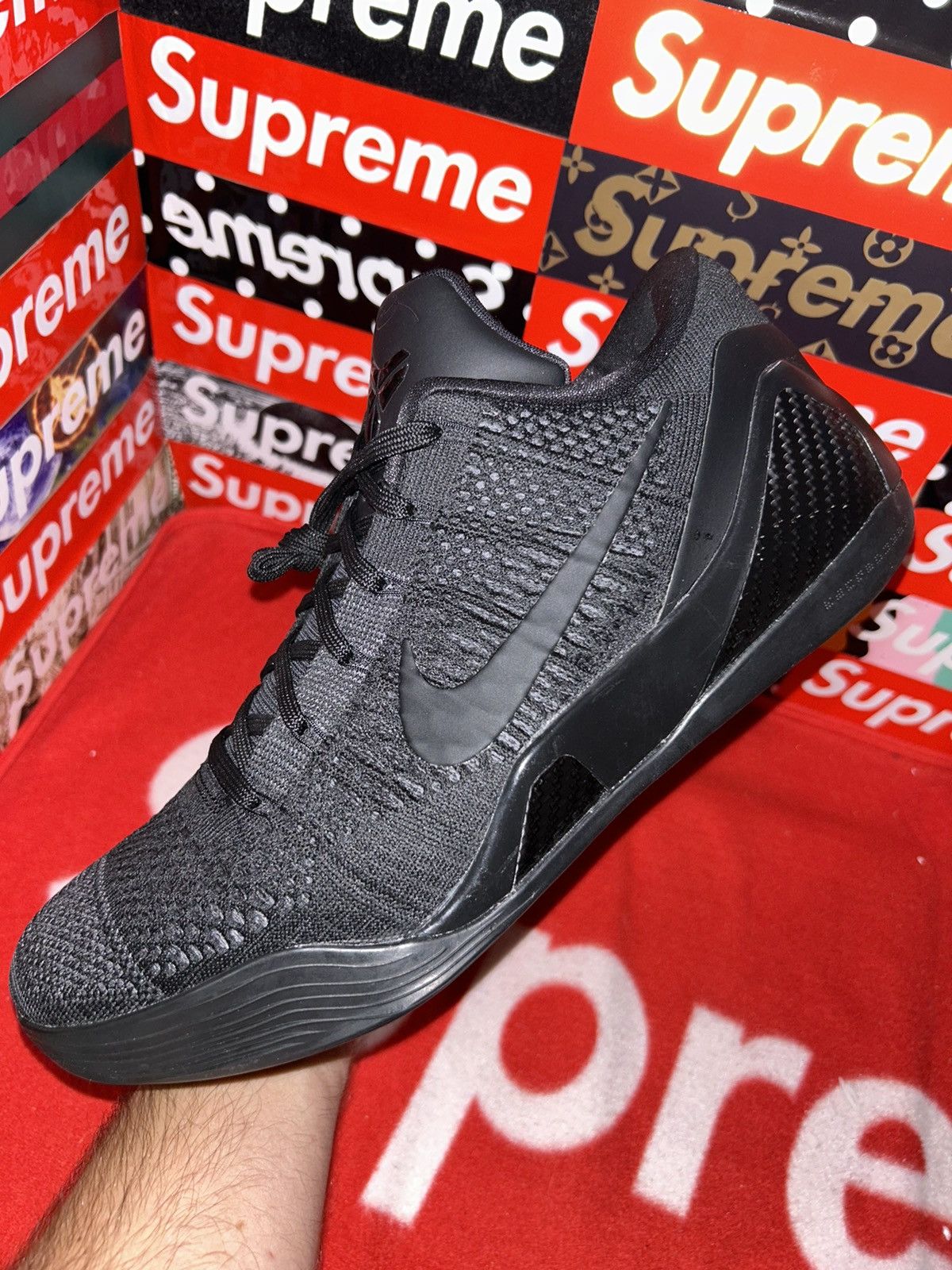 Nike Nike Kobe 9 Elite Low ‘Blackout’ 677992-993 nikeID size 13 Size US 13 / EU 46 - 6 Thumbnail