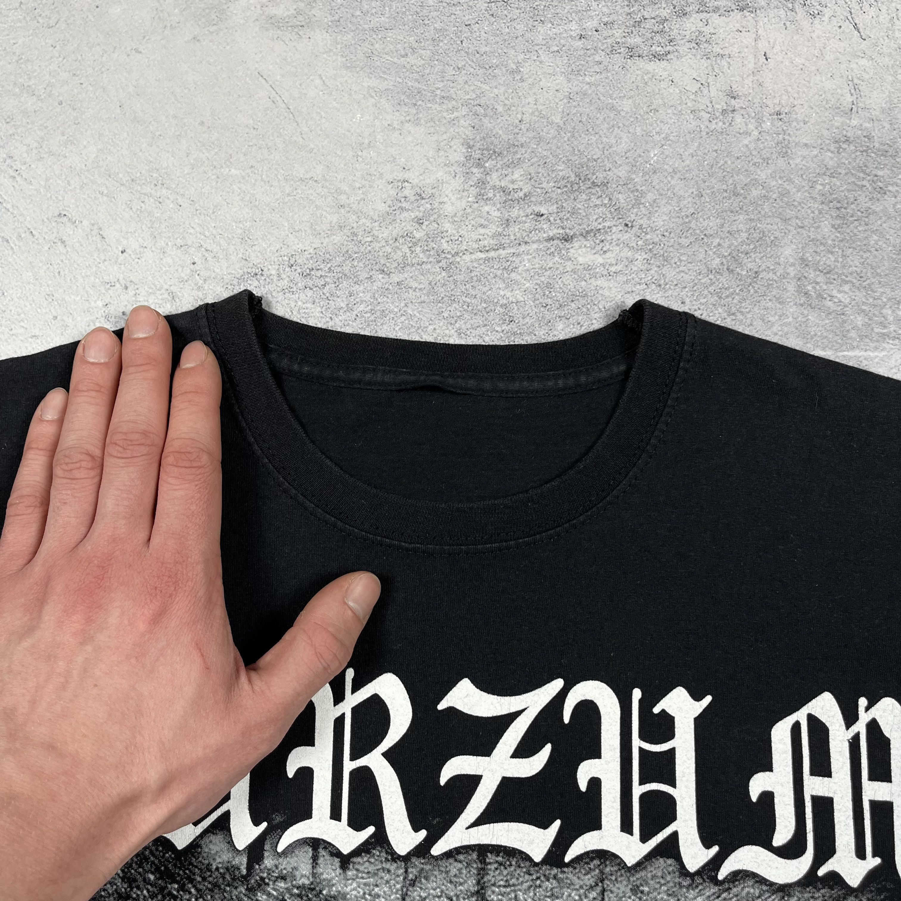 Band Tees Vintage Burzum Hvis Lyset Tar Oss Black Metal T Shirt 00’s Size US M / EU 48-50 / 2 - 8 Thumbnail