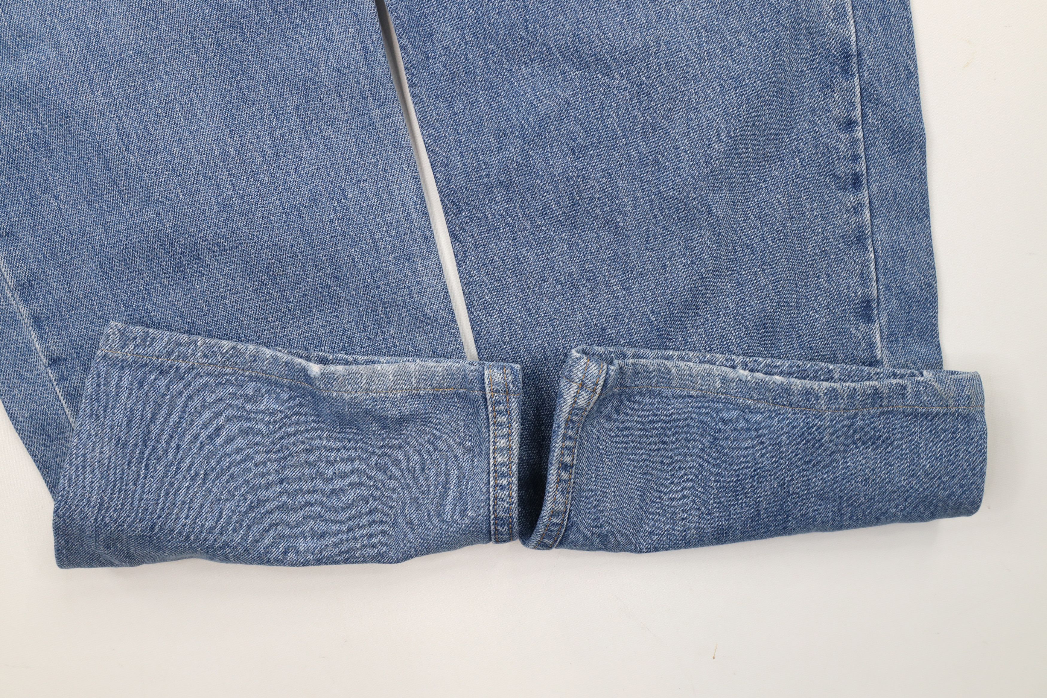Levi's × Vintage Vintage 90s Levis 505 Regular Fit Denim Jeans Blue Cotton Size US 38 / EU 54 - 5 Thumbnail