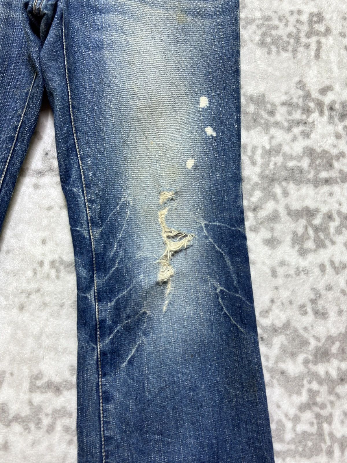 PPFM Vintage PPFM Bootcut Flared Paint Splatter Distressed Japan Size US 32 / EU 48 - 8 Thumbnail