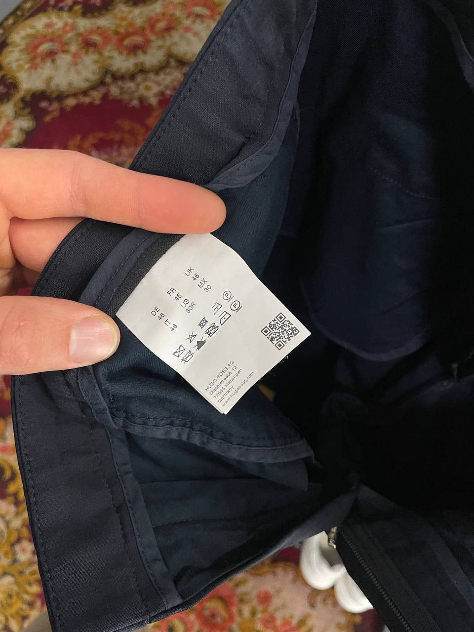 Hugo Boss HUGO BOSS Formal Trousers wool pantsv Size 46R - 10 Thumbnail