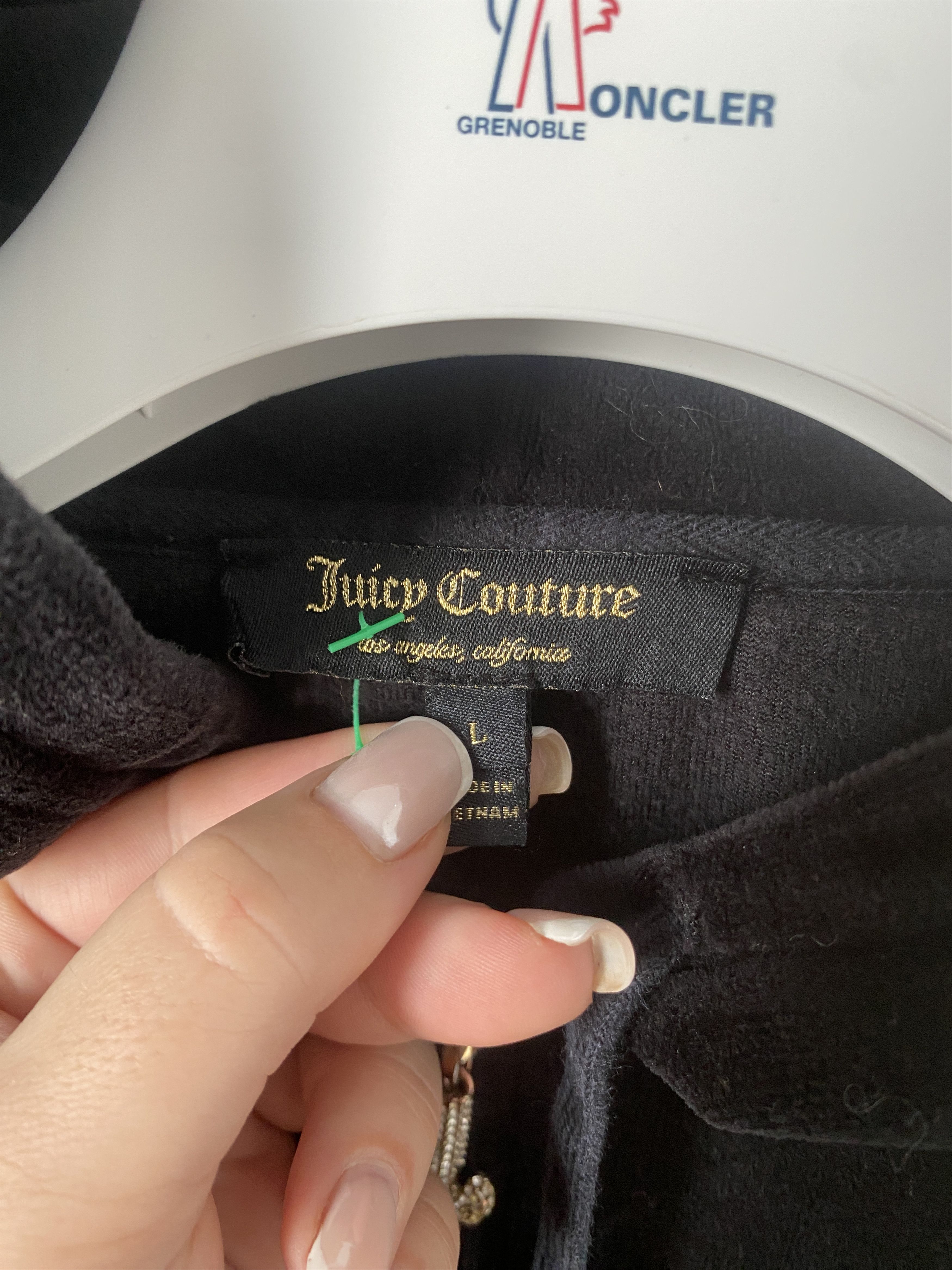 Juicy Couture Juicy Couture velver velour zip-up hoodie y2k 00s Size L / US 10 / IT 46 - 3 Thumbnail