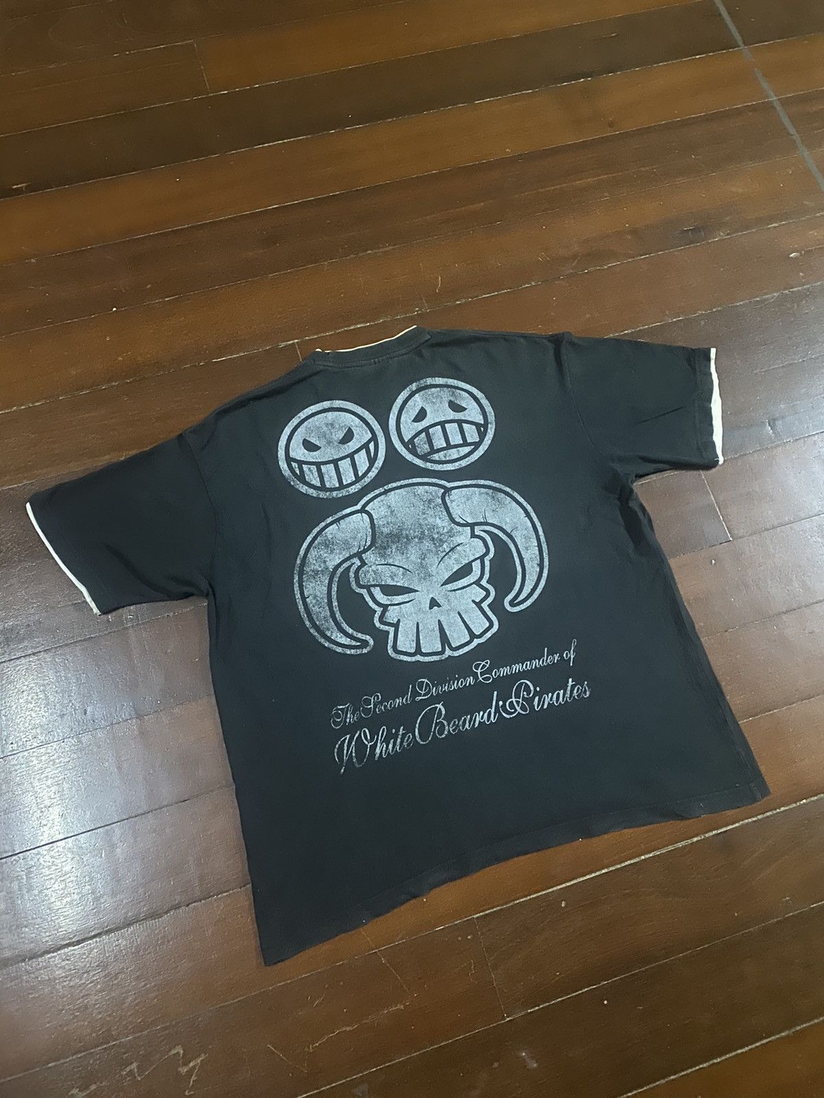 Anime × One Piece Rare One Piece character PORTGAE D ACE over print Tee Size US XXL / EU 58 / 5 - 8 Thumbnail