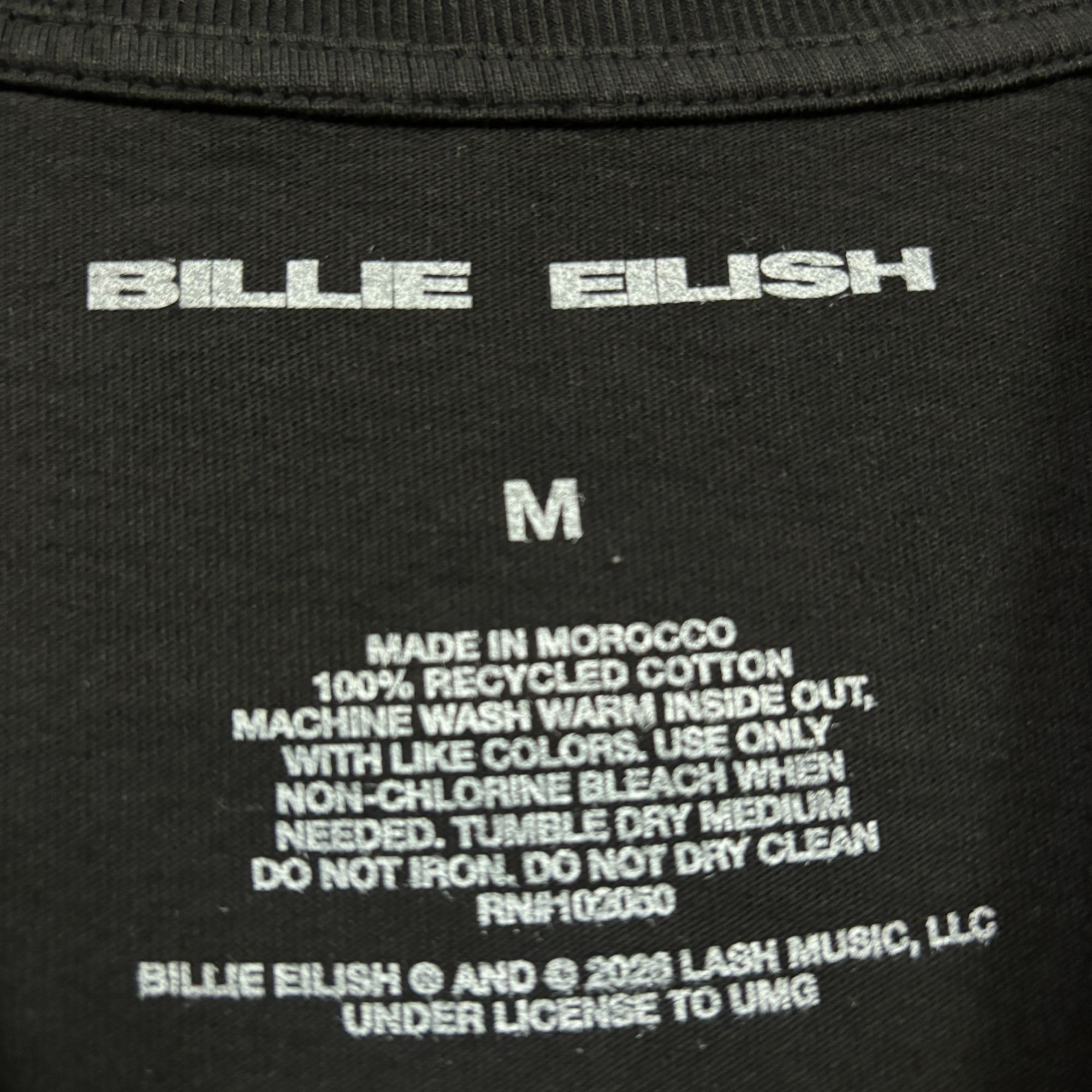 Billie Eilish Billie Eilish I Didnt Change My Number Popstar Long Sleeve M Size US M / EU 48-50 / 2 - 4 Thumbnail