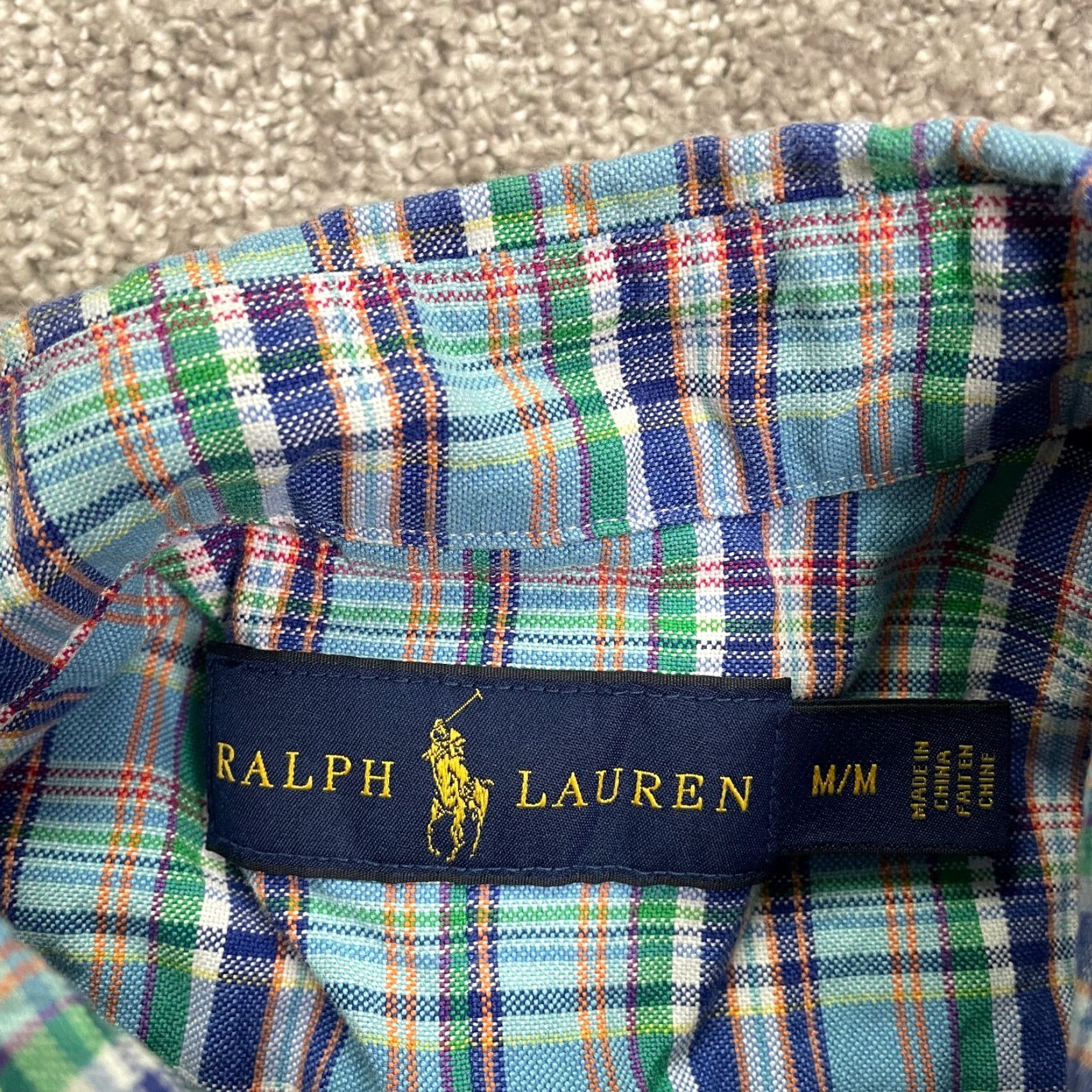 Ralph Lauren Ralph Lauren Flannel Shirt Men Medium Multicolor Plaid Long Sleeve Button-Up Casual Size US M / EU 48-50 / 2 - 5 Thumbnail