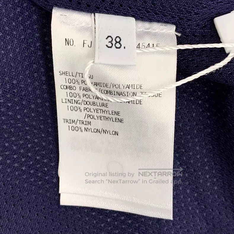 Thom Browne Thom Browne Dark Blue Classic Four Bar Hooded Drawstring L Size XS / US 0-2 / IT 36-38 - 6 Thumbnail