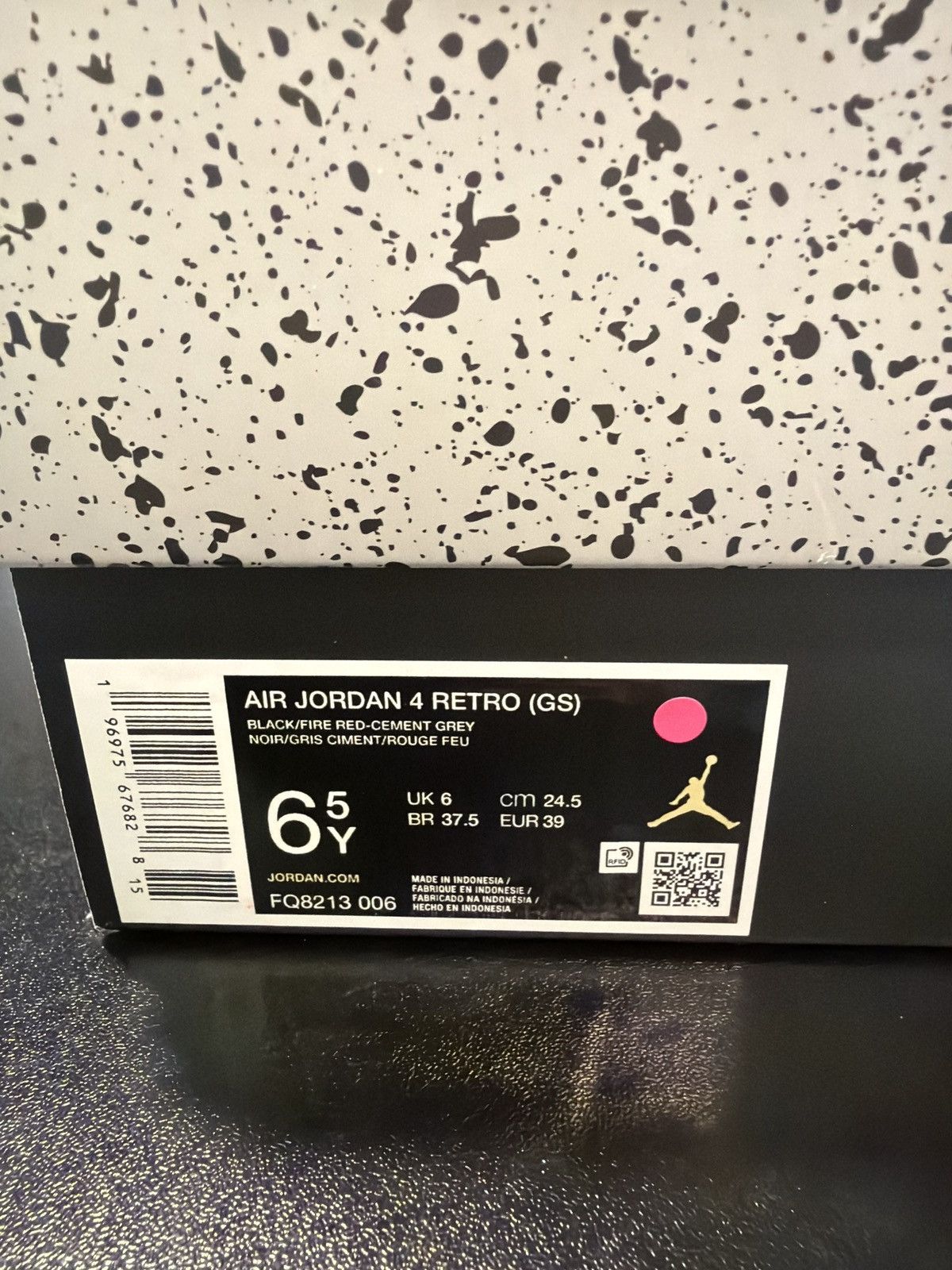 Jordan Brand Jordan 4 reimagined Size-6.5Y brand New Quick Shipping Size US 6.5 / EU 39-40 - 9 Thumbnail