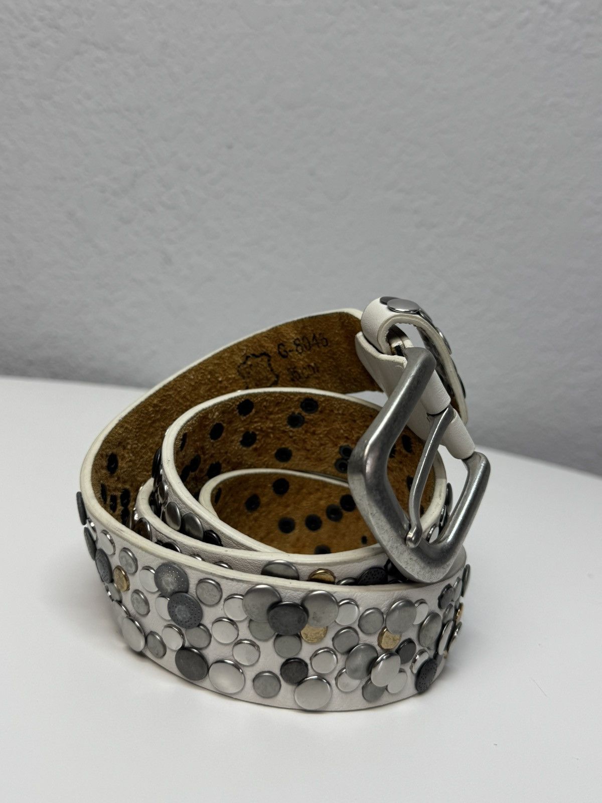 Hysteric Glamour Vintage 90s Japan Leather Black Belt Hysteric Glamour Style Size ONE SIZE - 8 Thumbnail