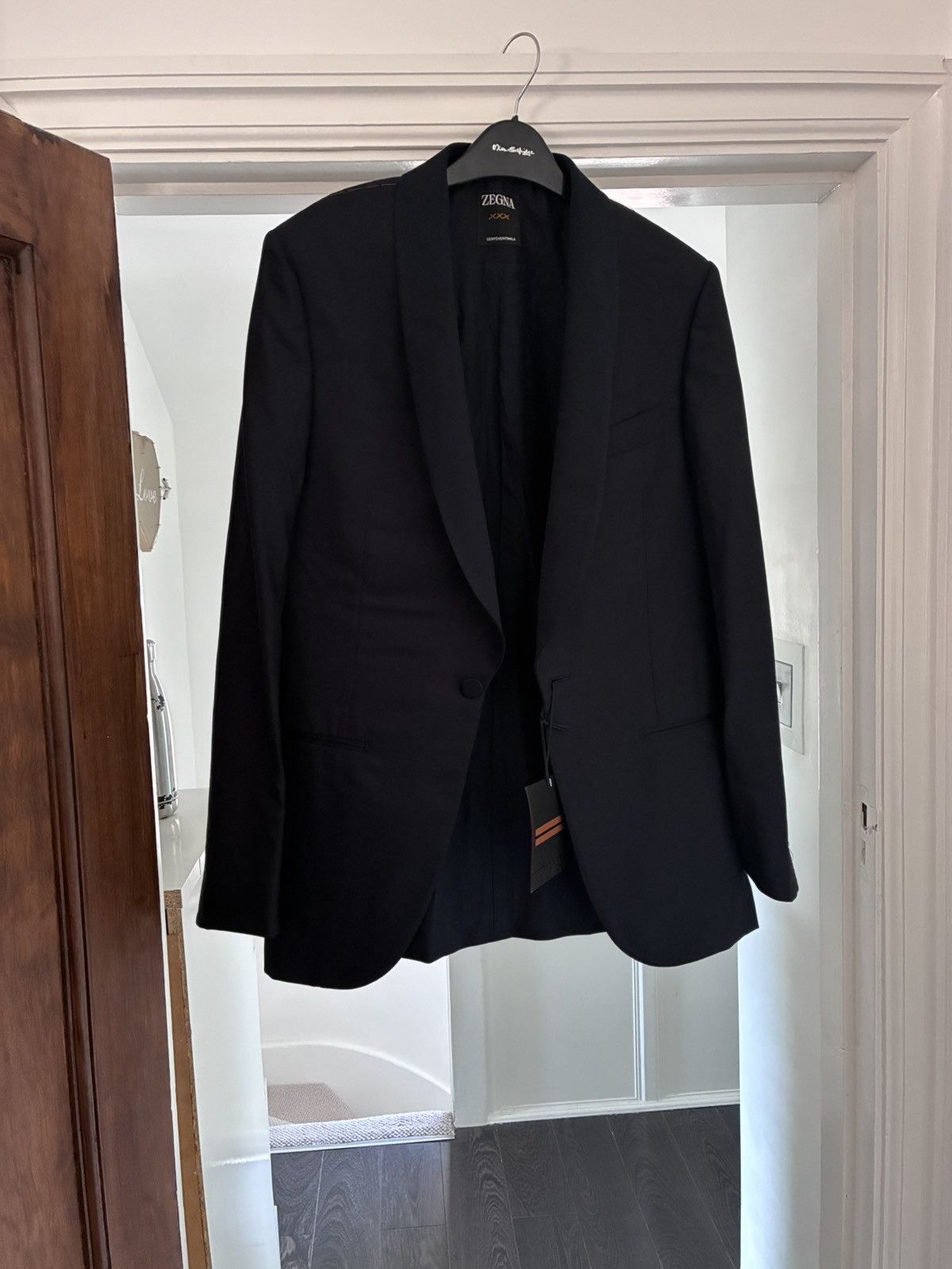Ermenegildo Zegna Zegna centoventimila black tuxedo uk 36/38 it 46/48 Size 36R - 1 Thumbnail