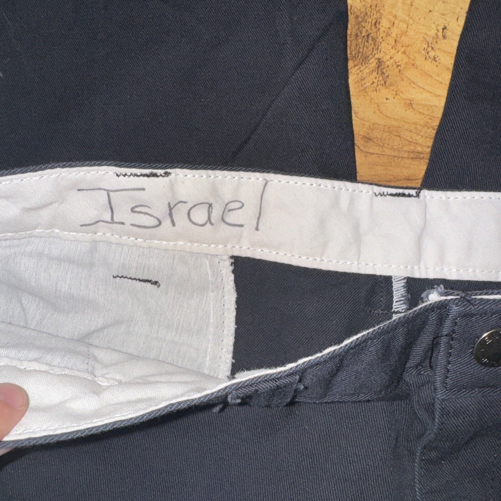 Dickies × Japanese Brand × Vintage Dickies Chino Cargo Pants Black 34x32 Workwear Measured Size US 34 / EU 50 - 5 Thumbnail