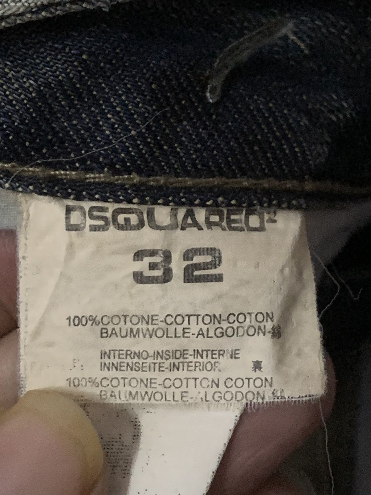 Dsquared2 Dsquared2 Flare Crazy Design Denim Jeans Size US 32 / EU 48 - 10 Thumbnail