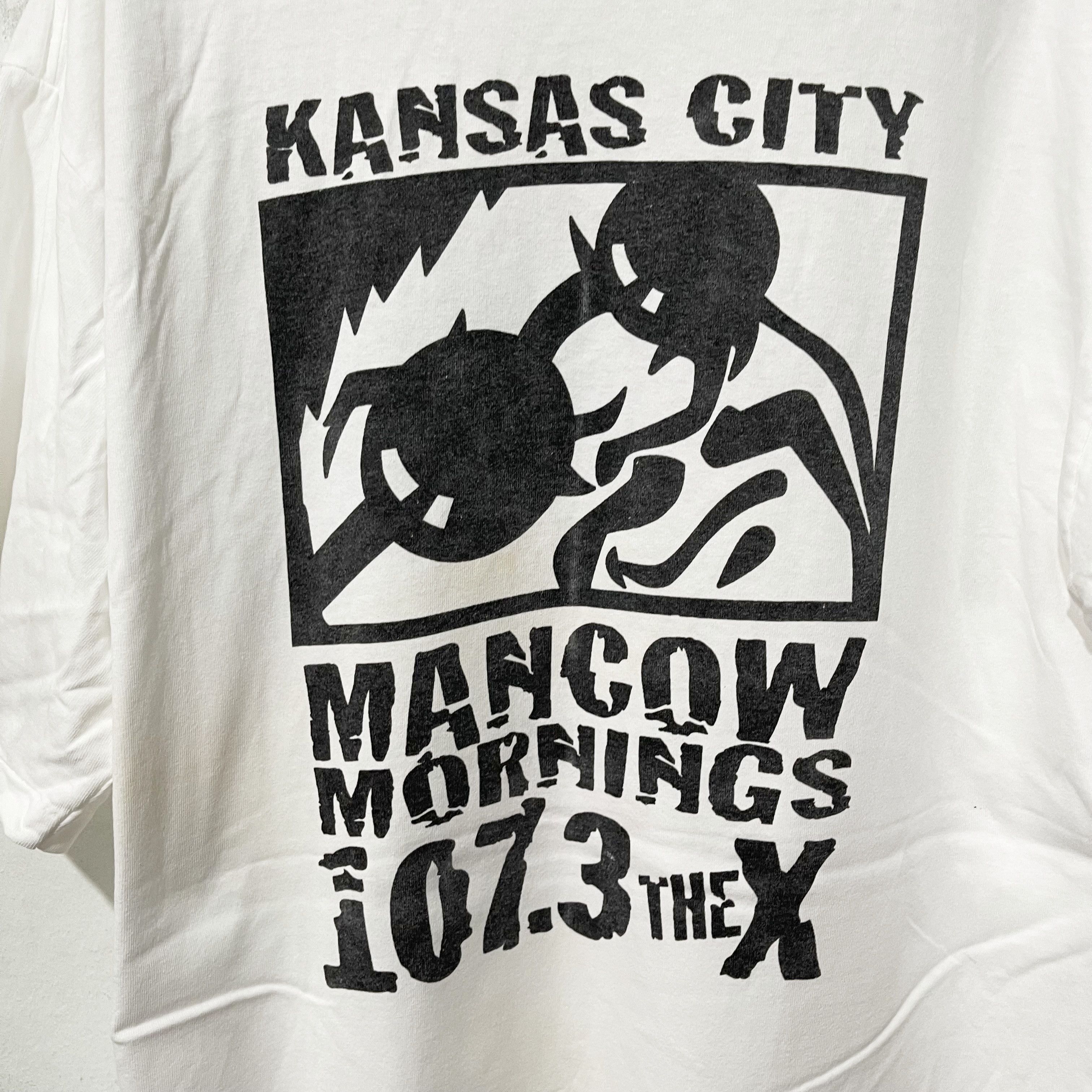 Vintage Vintage 90s Mancow “Randy Miller Sux” Radio Show T-Shirt Size US XL / EU 56 / 4 - 4 Thumbnail