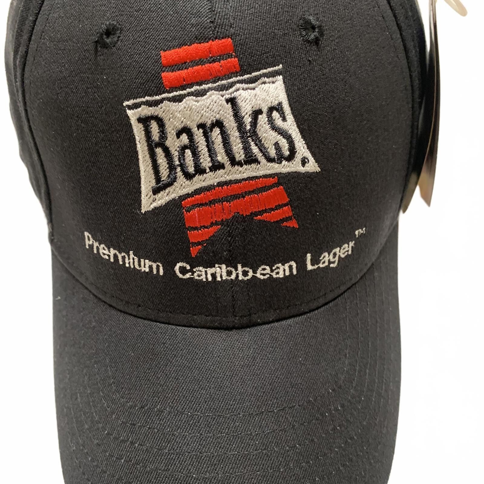 Other Nu-Fit Banks Premium L/XL Black Caribbean Lager Cap Size ONE SIZE - 1 Thumbnail