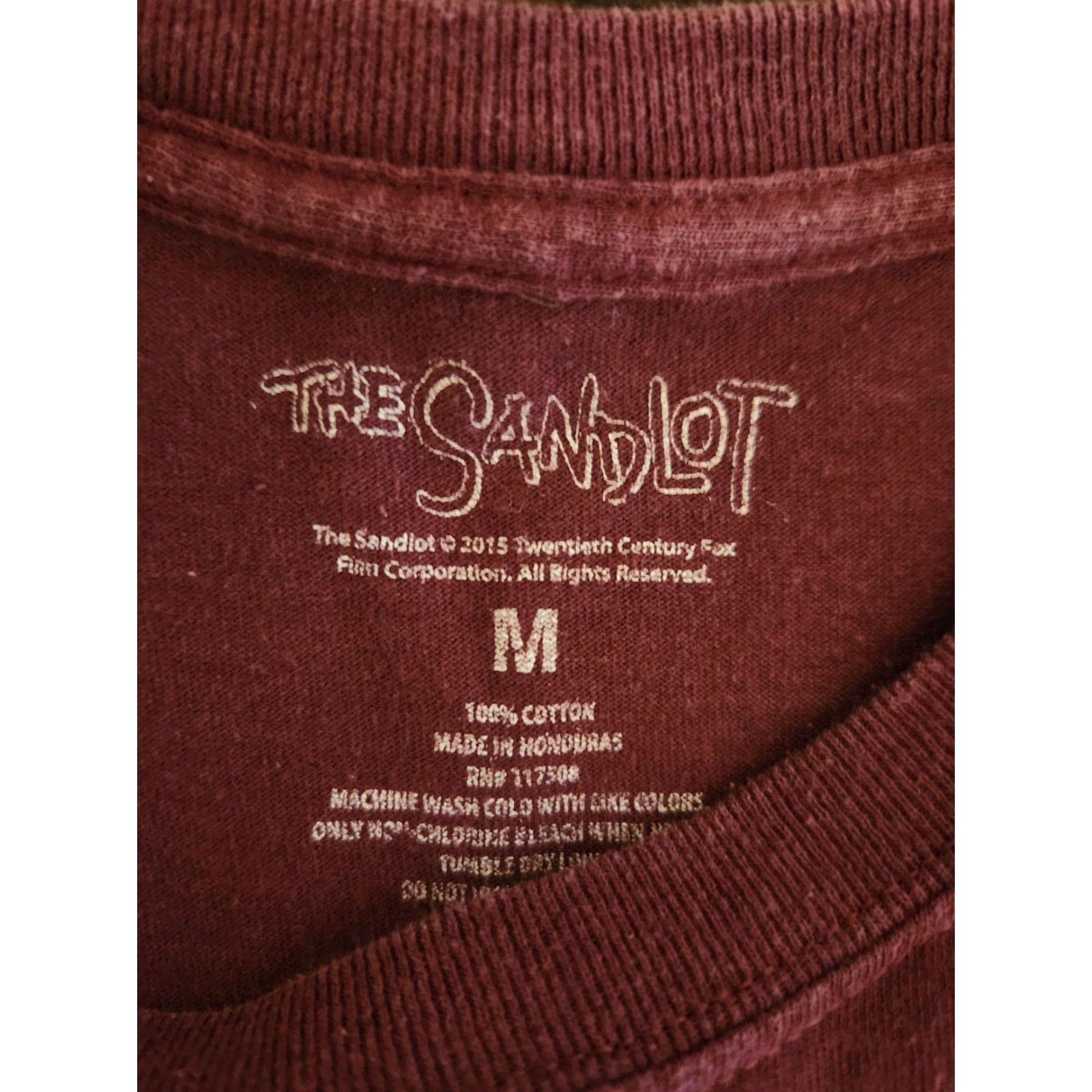 Vintage The Sandlot You're Killing Me Smalls Burgundy T Shirt M Mens Shirt Graphic Print Logo 2010s Movie View Size US M / EU 48-50 / 2 - 2 Thumbnail