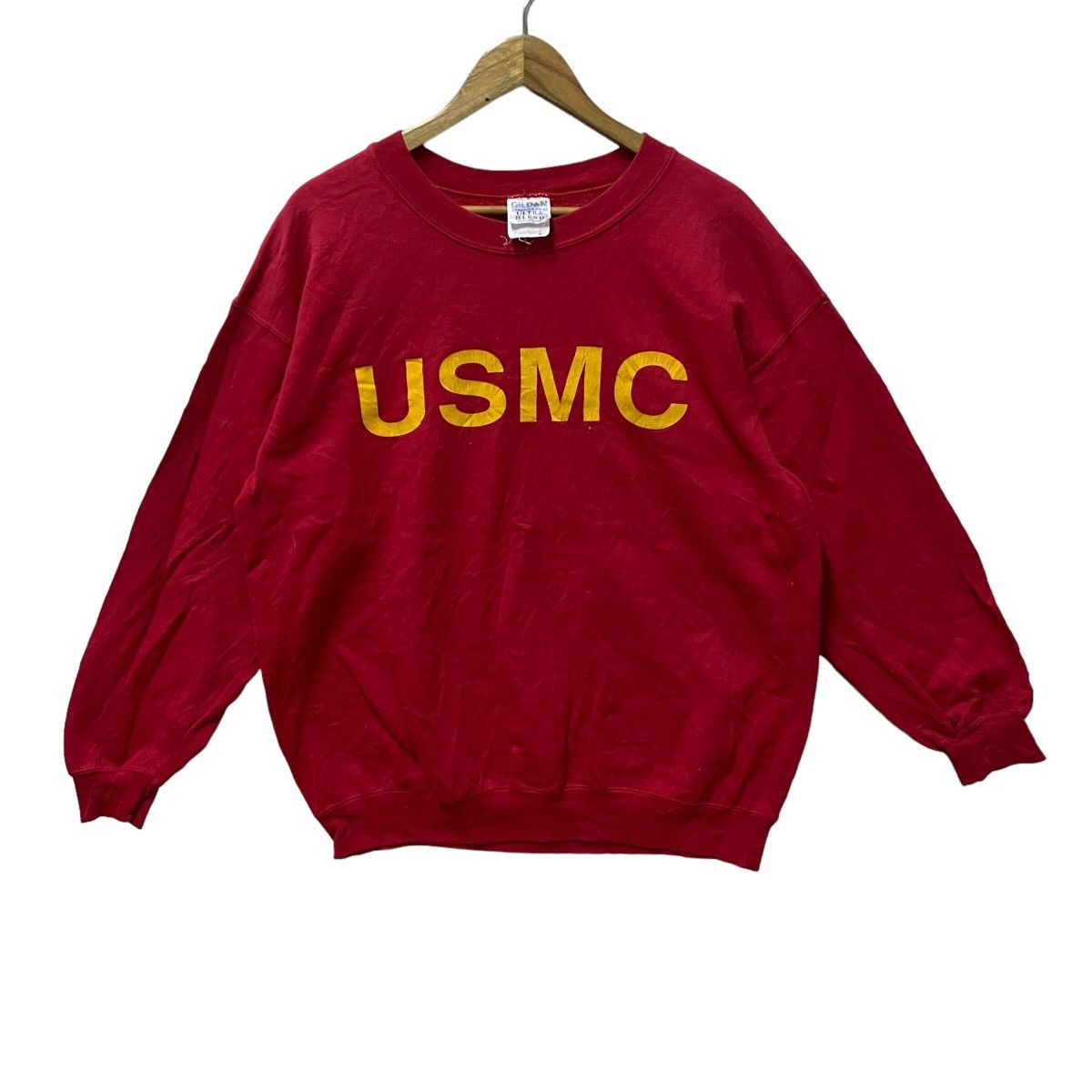 Vintage Vintage USMC crewneck Size US L / EU 52-54 / 3 - 1 Thumbnail