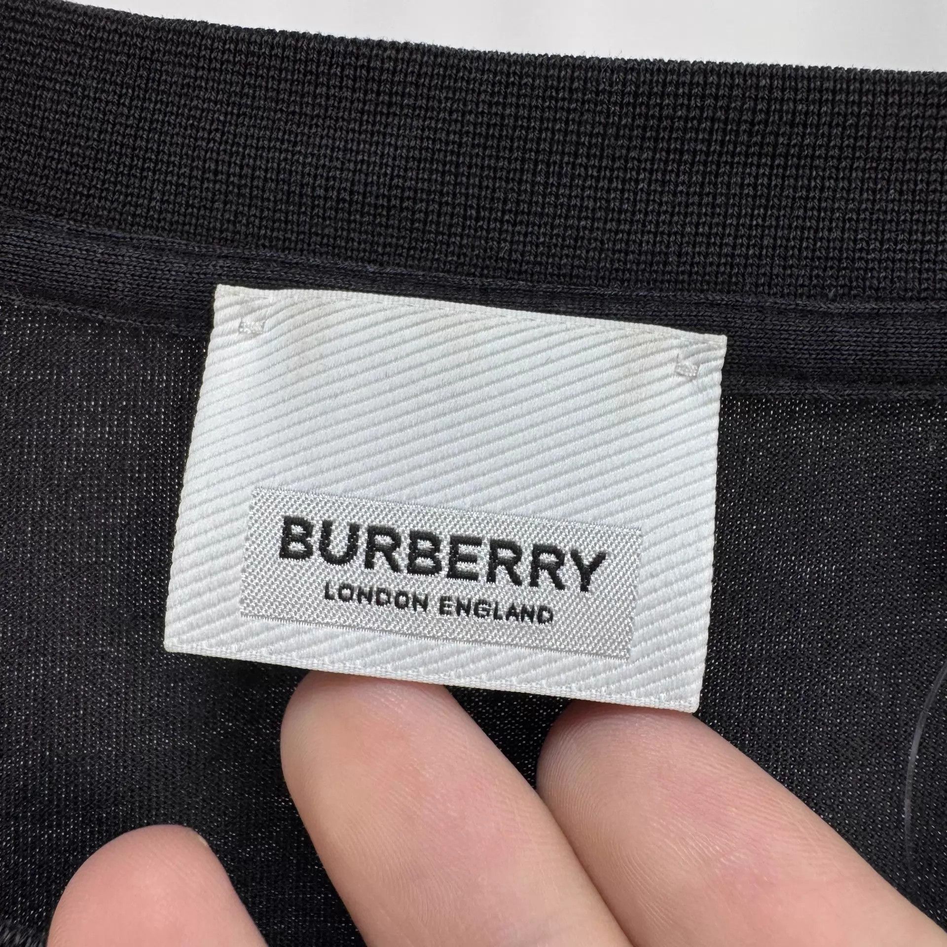 Burberry Burberry Embroidered Logo Polo Wool Knit SS M 95New Size US L / EU 52-54 / 3 - 5 Thumbnail