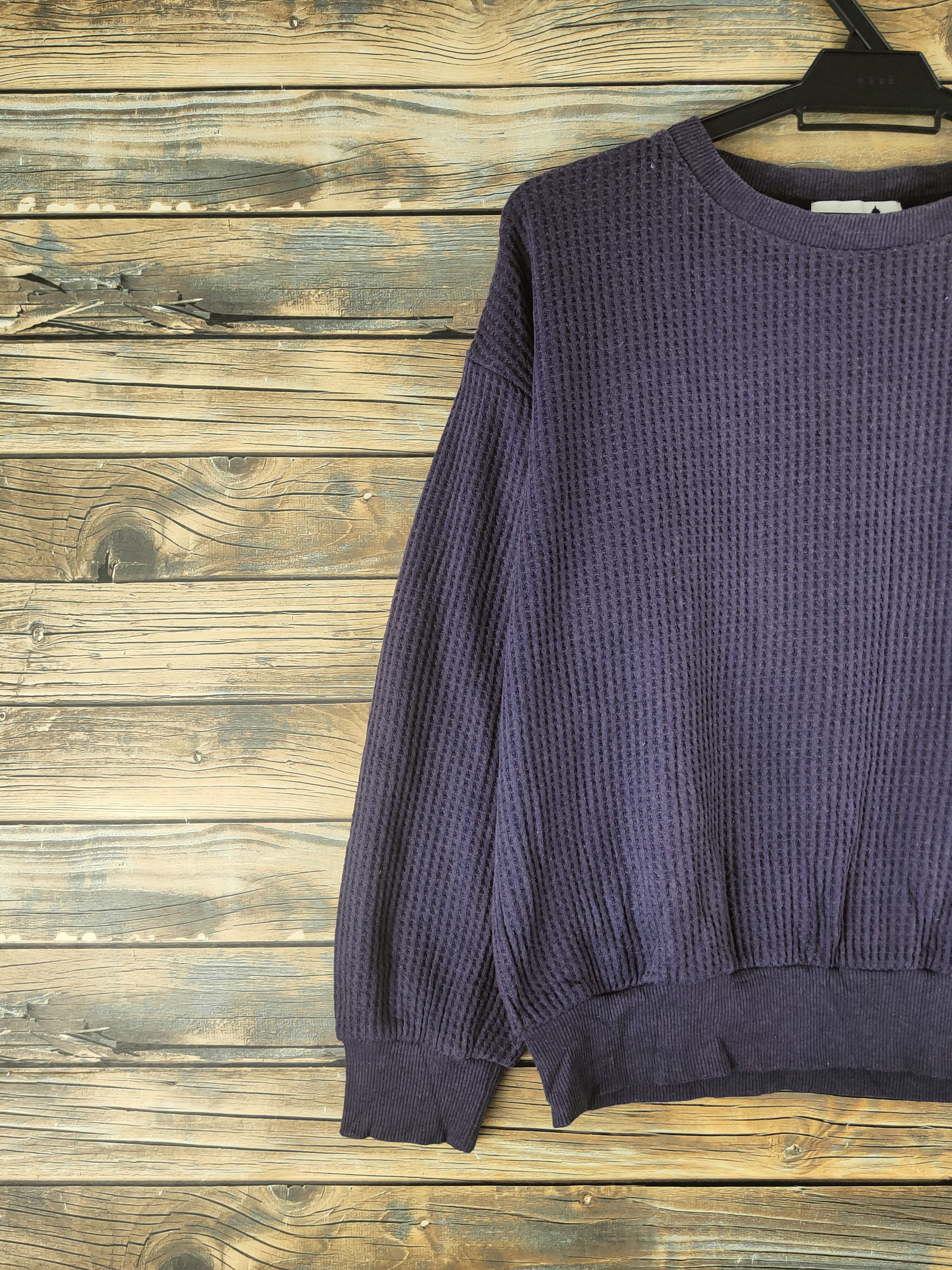 Japanese Brand VINTAGE Logos Navy Maple Sweatshirts Size M / US 6-8 / IT 42-44 - 3 Thumbnail