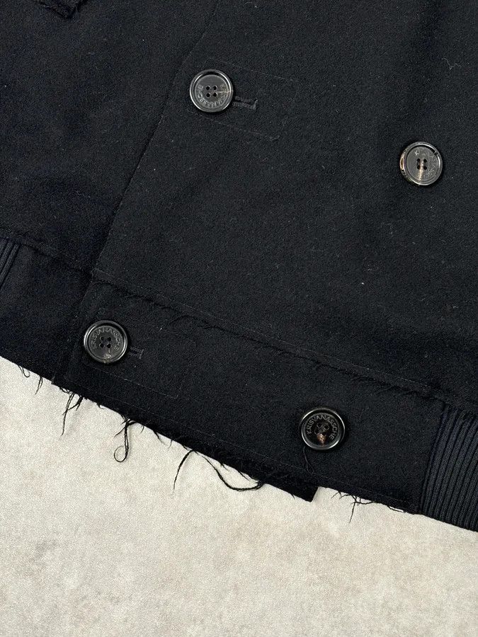 Kris Van Assche 2010s Kris Van Assche Black Wool Double-Breasted Jacket Size US L / EU 52-54 / 3 - 9 Thumbnail
