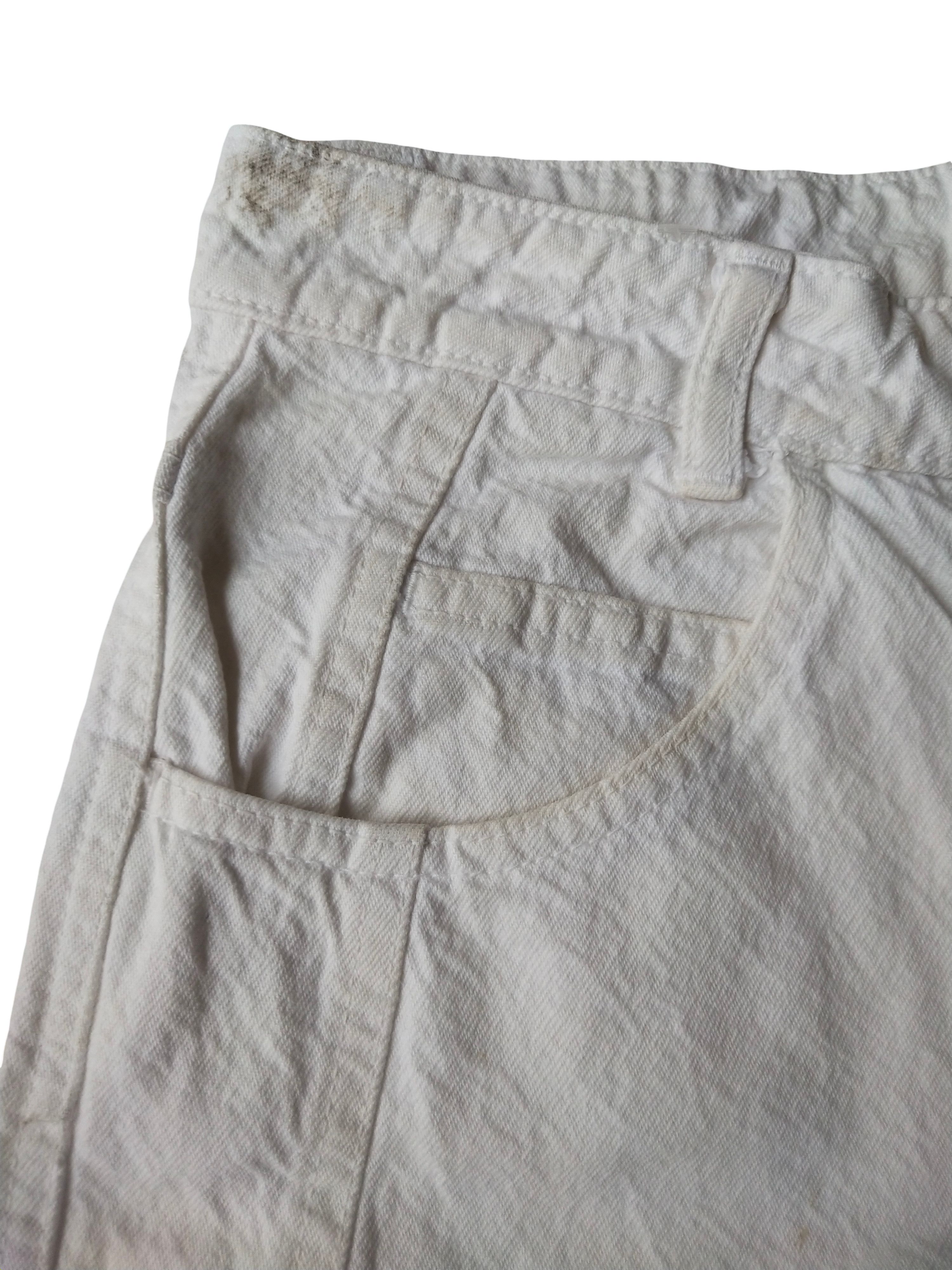 Edwin Vintage 90s Edwin White Tapered Denim Pants Size US 28 / EU 44 - 4 Thumbnail