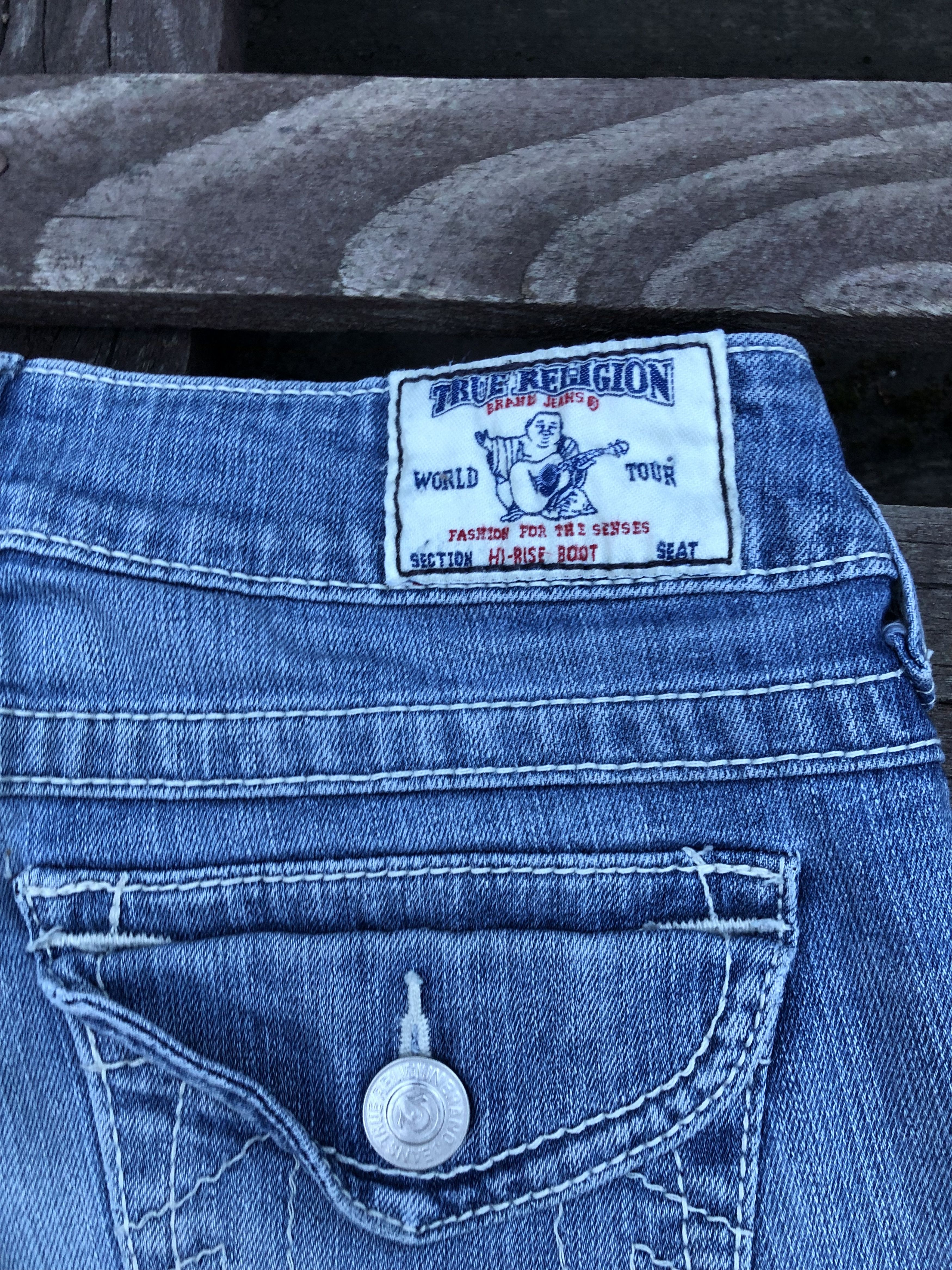 True Religion True Religion Y2K Vintage Hi-Rise Boot Denim Jeans Size 28 Size 28" / US 6 / IT 42 - 13 Thumbnail